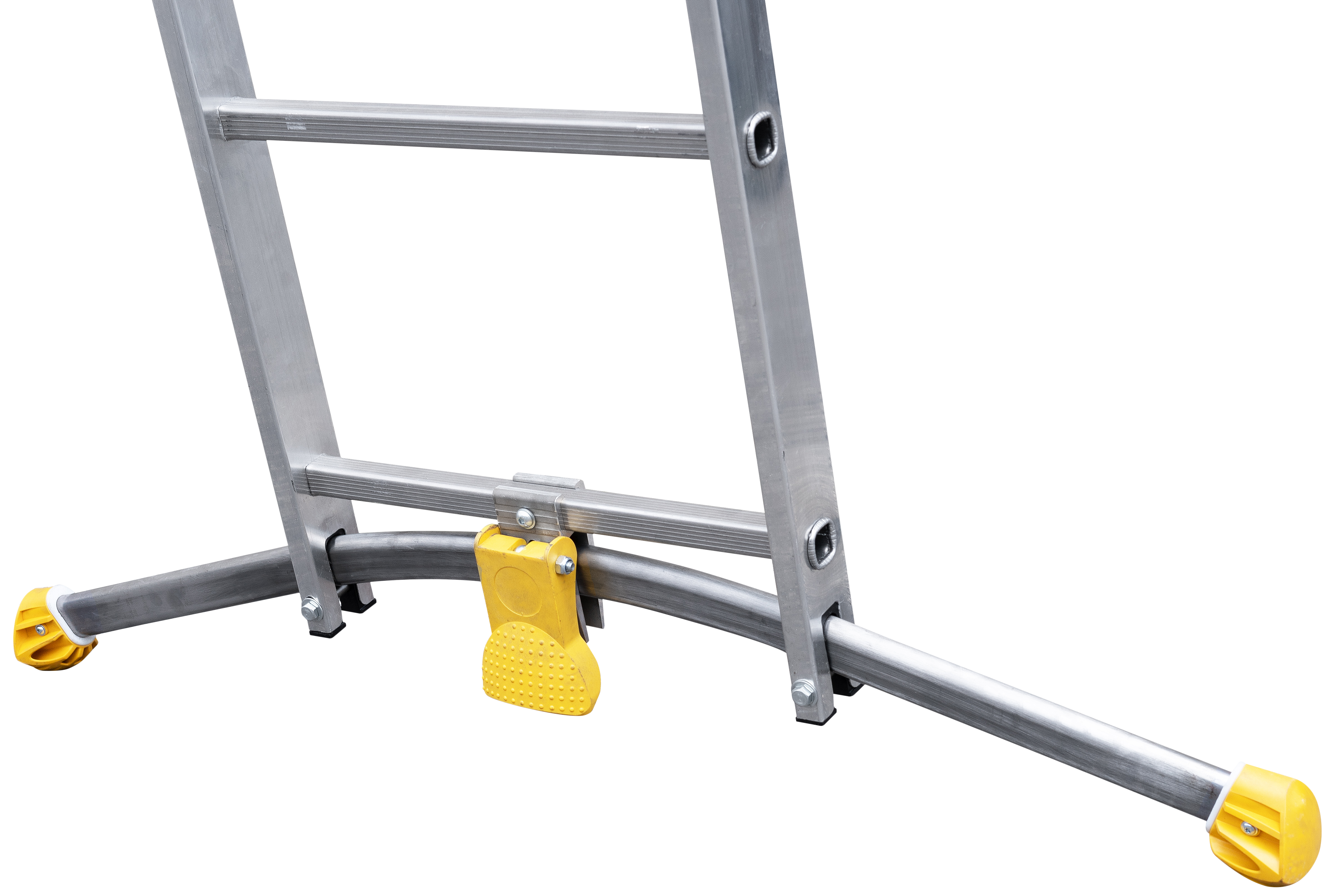 Escalera transformable aluminio 27 peldaños HAILO altura máxima de trabajo 6,31 m - 14