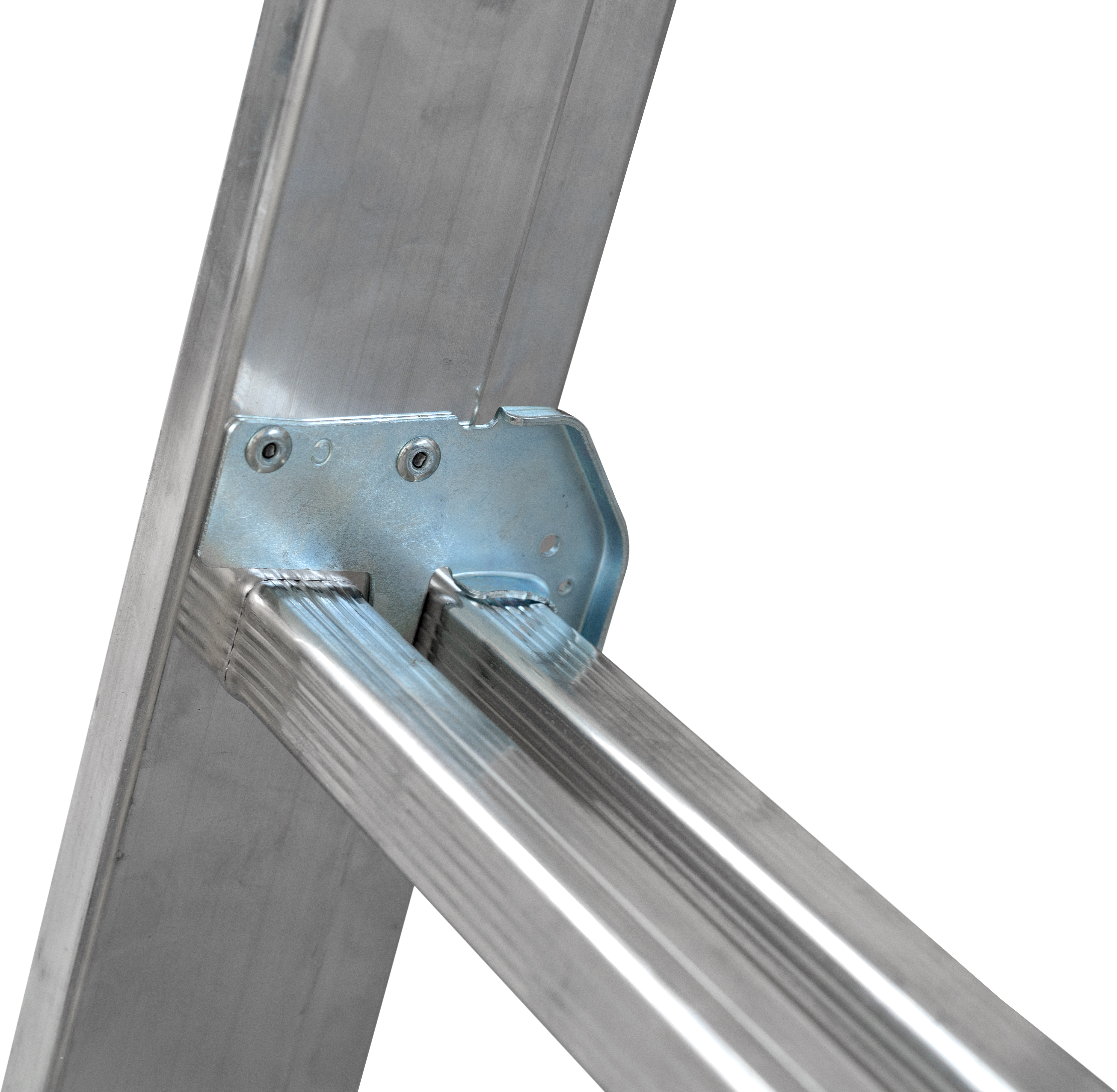 Escalera transformable aluminio 27 peldaños HAILO altura máxima de trabajo 6,31 m - 12