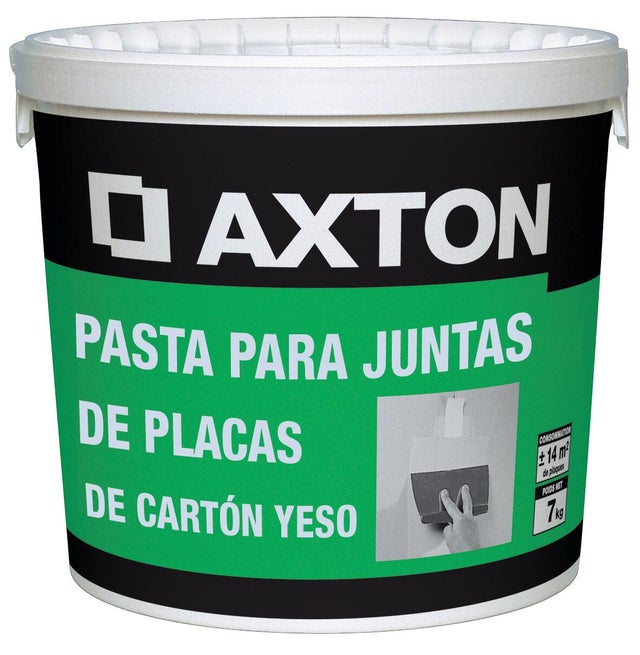 Pasta para juntas placas de yeso AXTON 7 kg