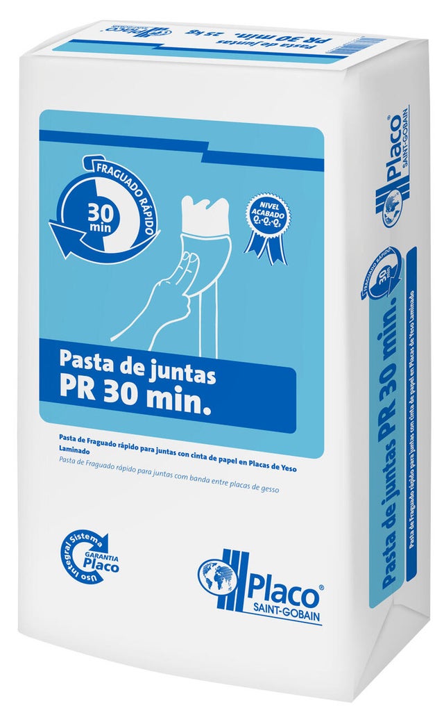 Pasta para juntas fraguado rápido PR30 25 kg