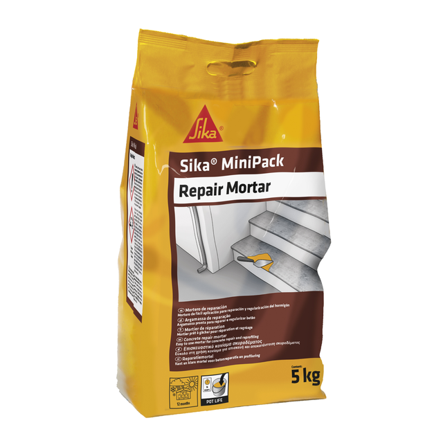 Mortero de reparación SIKA 5 kg gris