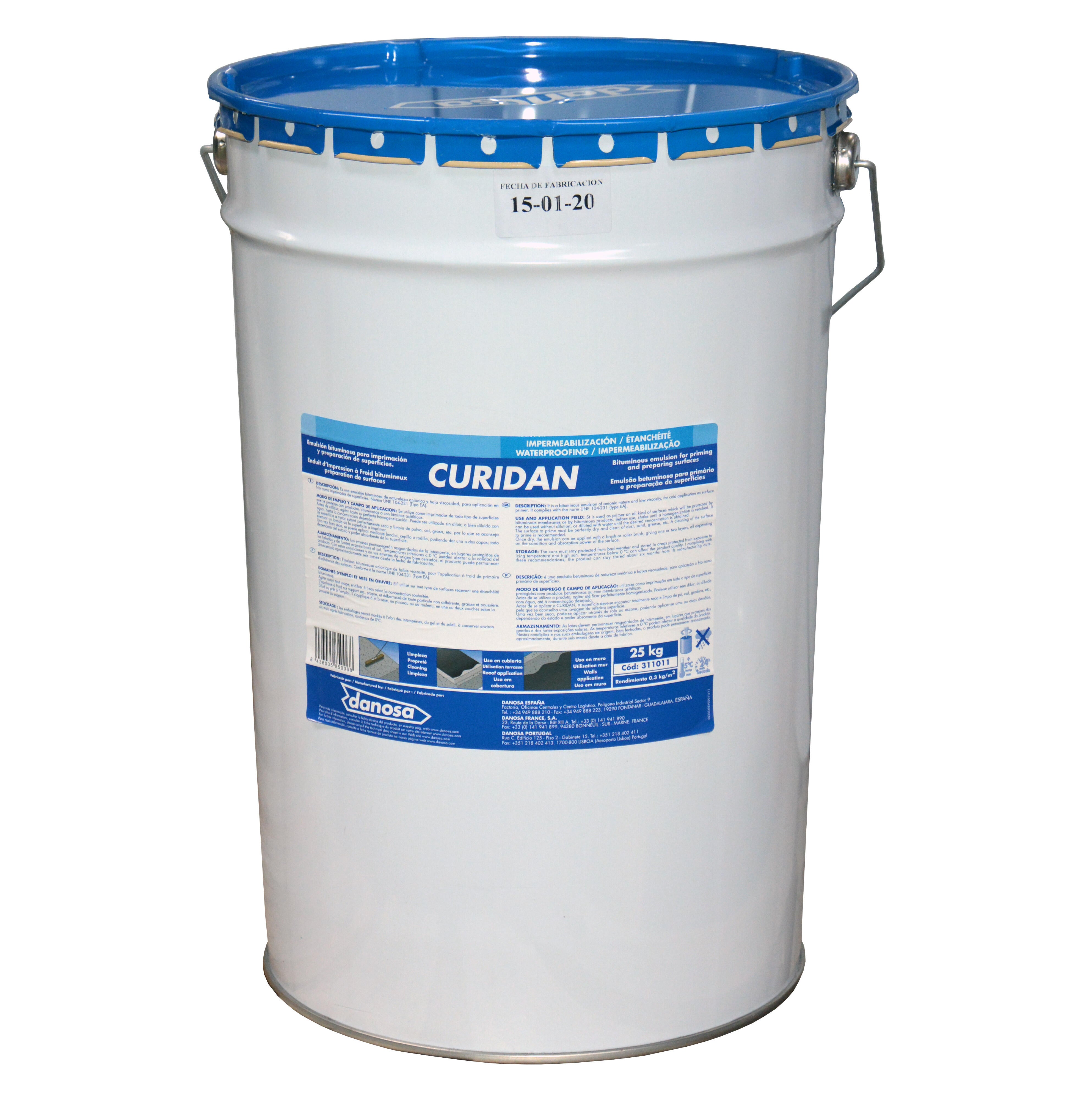 Emulsão betuminosa CURIDAN 25KG - 2