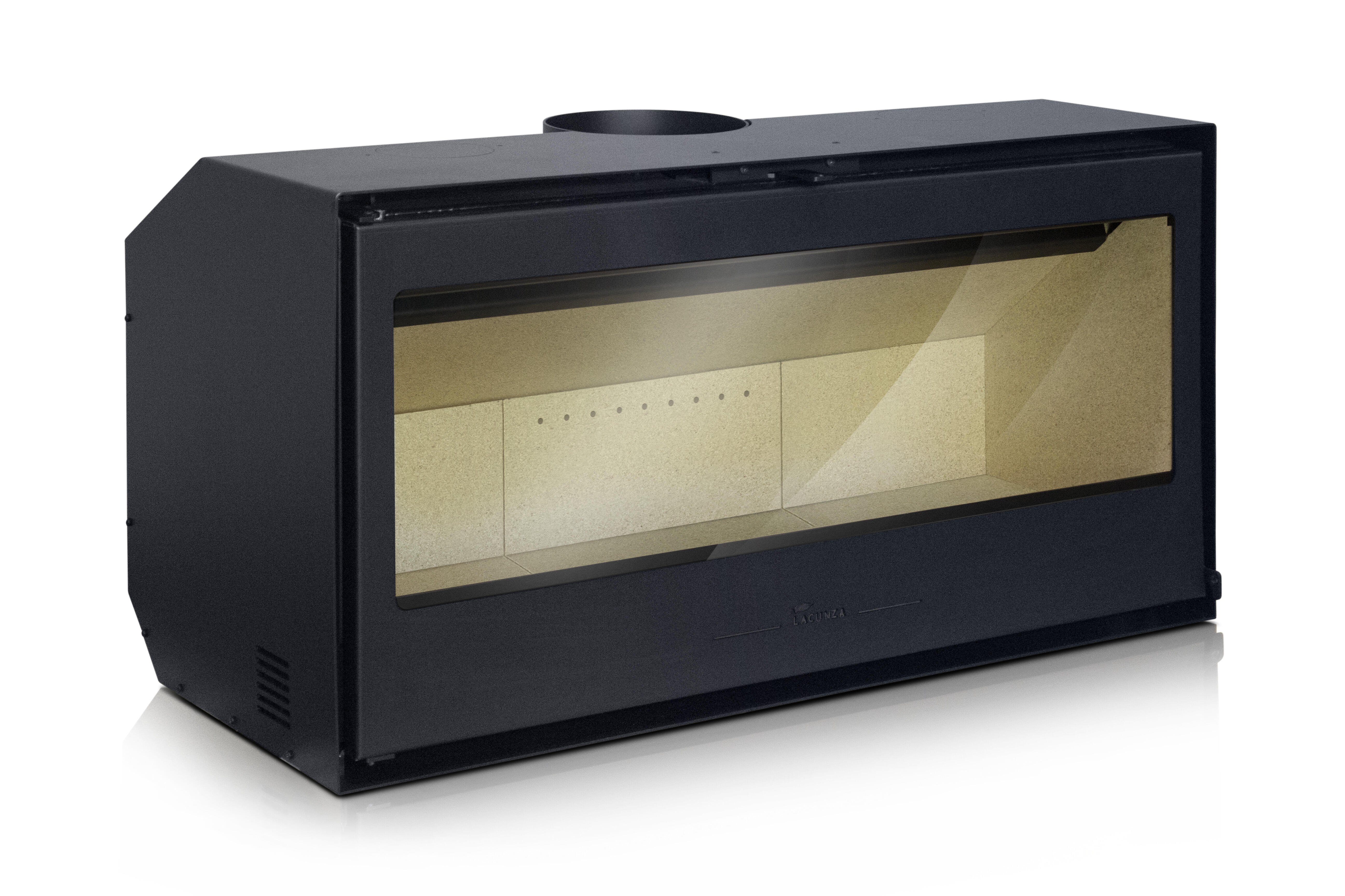Recuperador a lenha ventilado LACUNZA BURNI1000 11KW ECODESIGN - 7