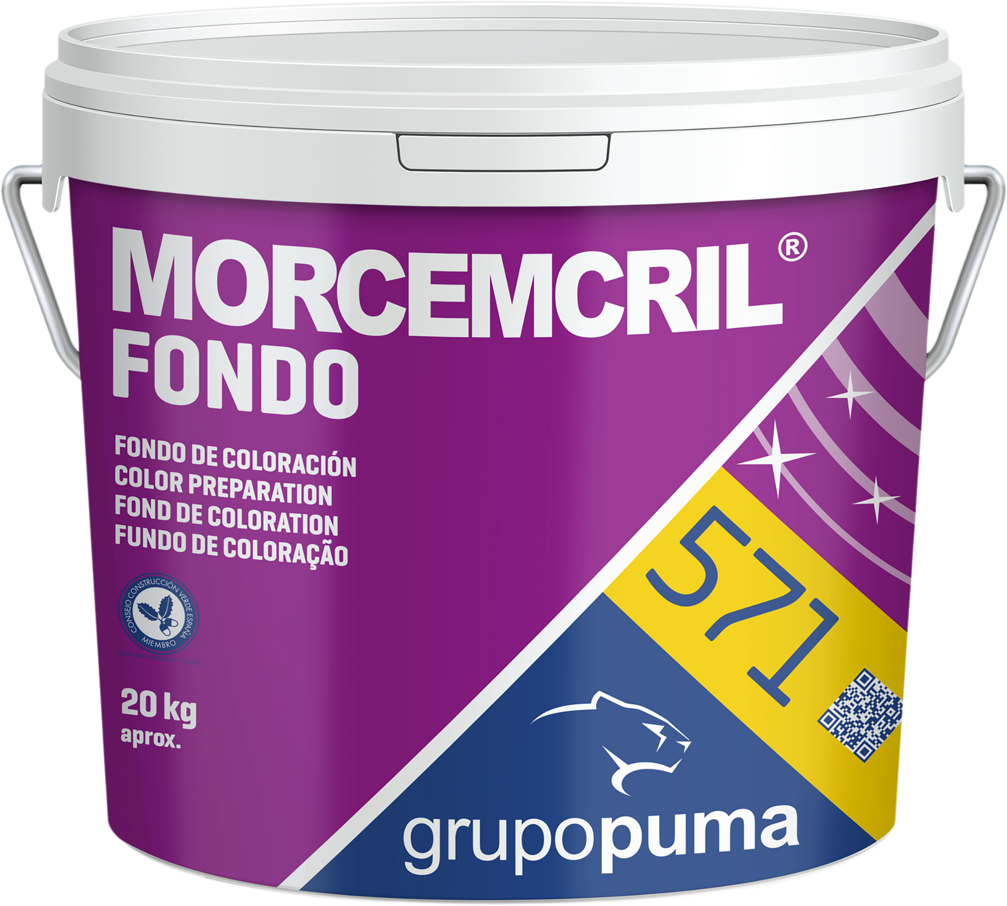 Base acrílica para sate morcemcril nacar 25kg
