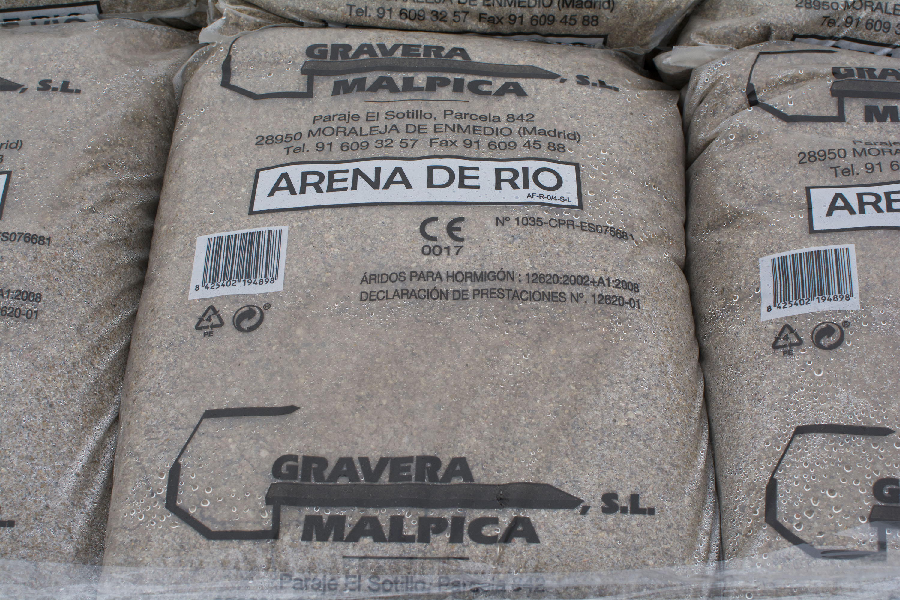 Arena de río de 0 a 4 mm 15 kg beige - 3