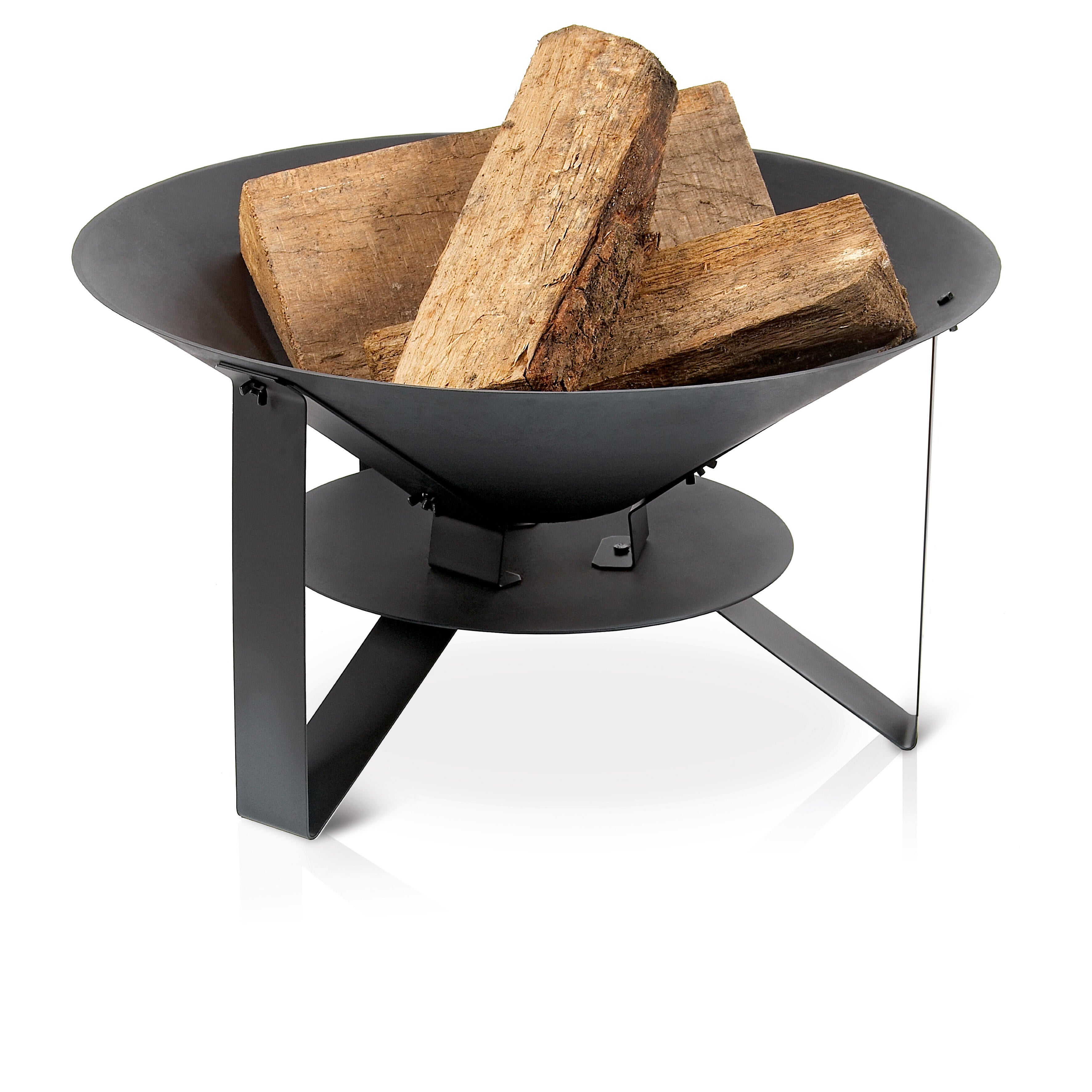 Brasero de exterior barbecook bc-woo-6012 de hierro fundido de 60 cm