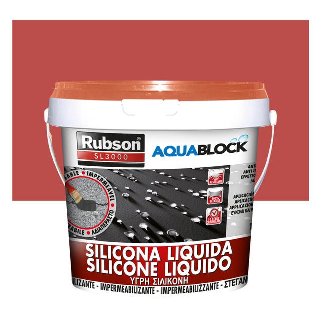 Silicone líquido RUBSON SL3000 TELHA 1KG