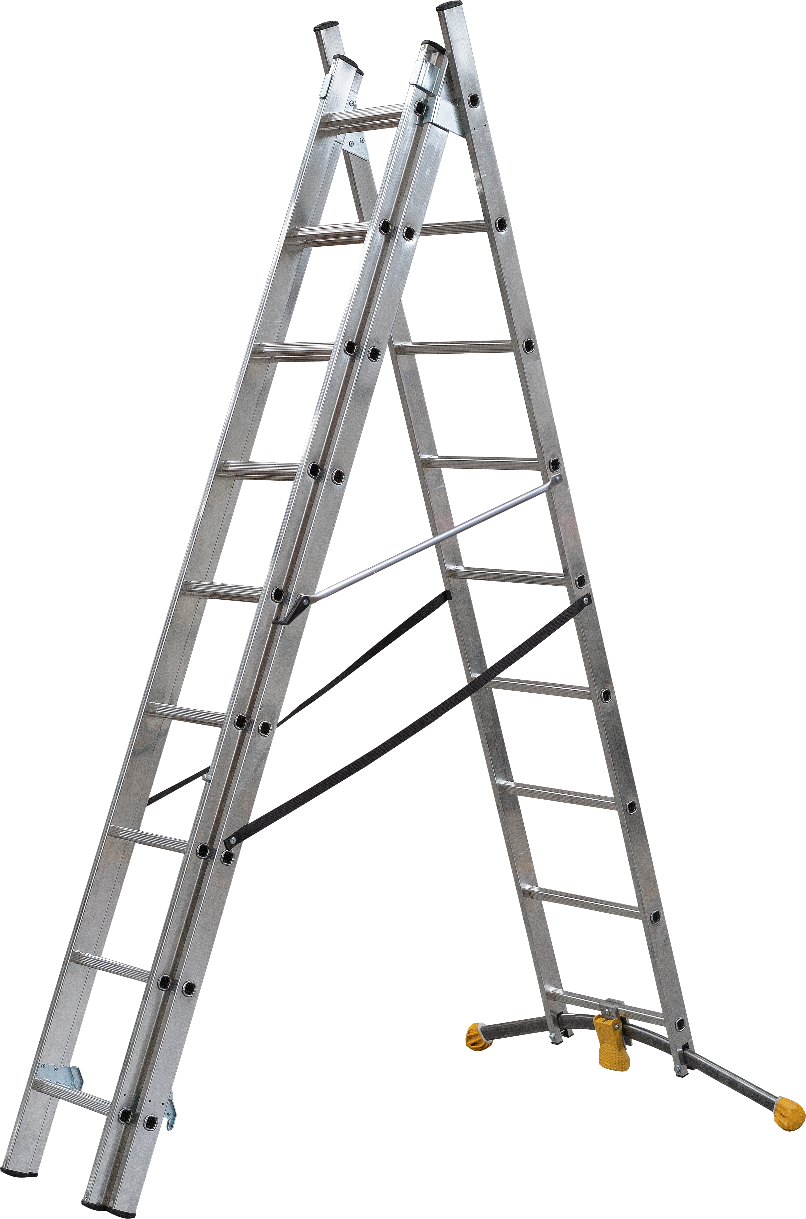 Escalera transformable hailo peldaños m altura máxima