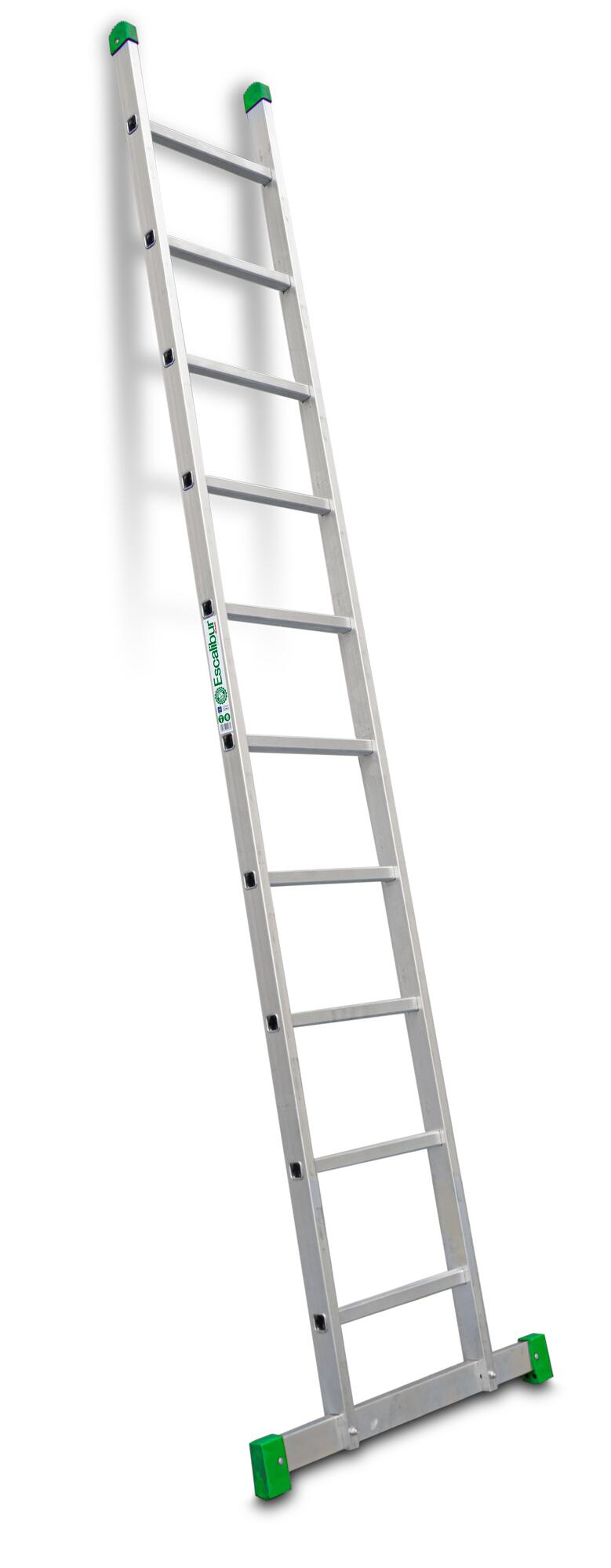 Escalera aluminio 10 peldaños faraone altura máxima de trabajo 3 m