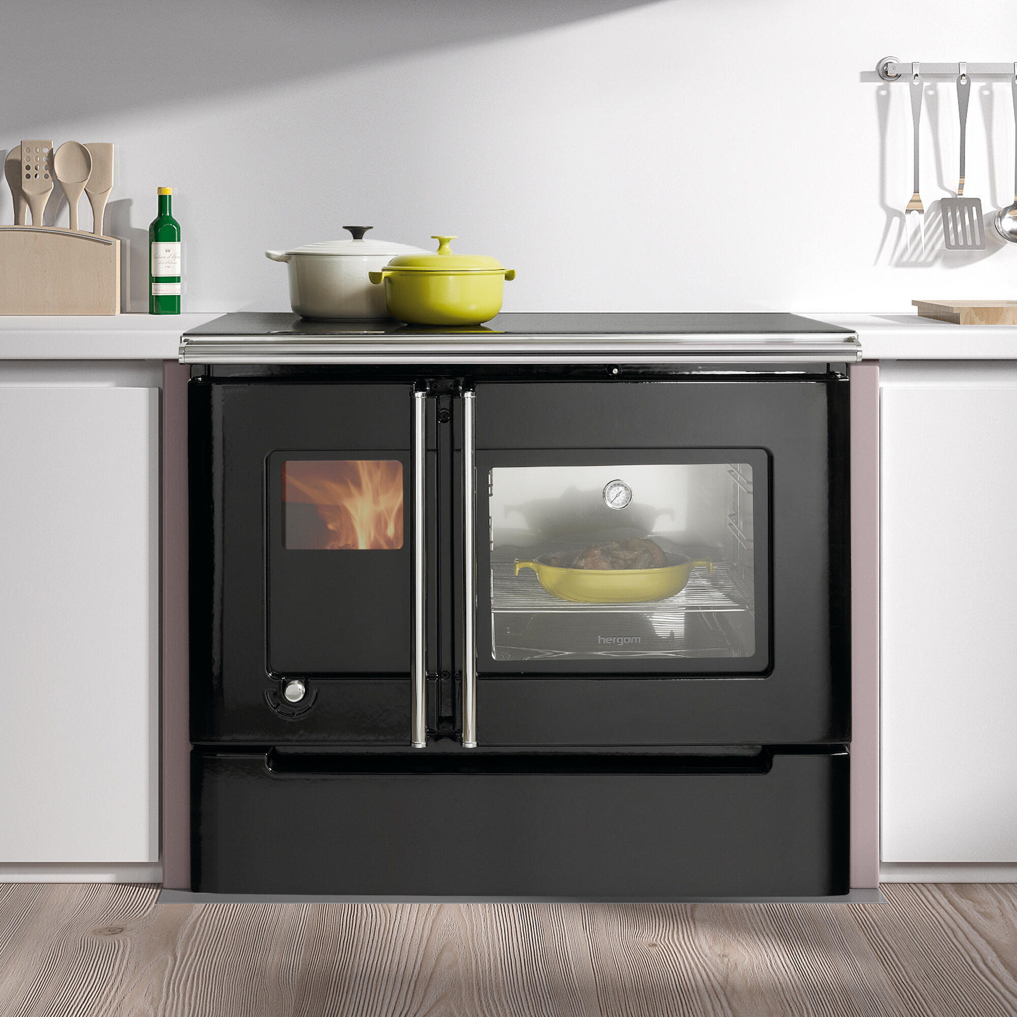 Cómo elegir cocinas de leña y bilbaínas | Leroy Merlin