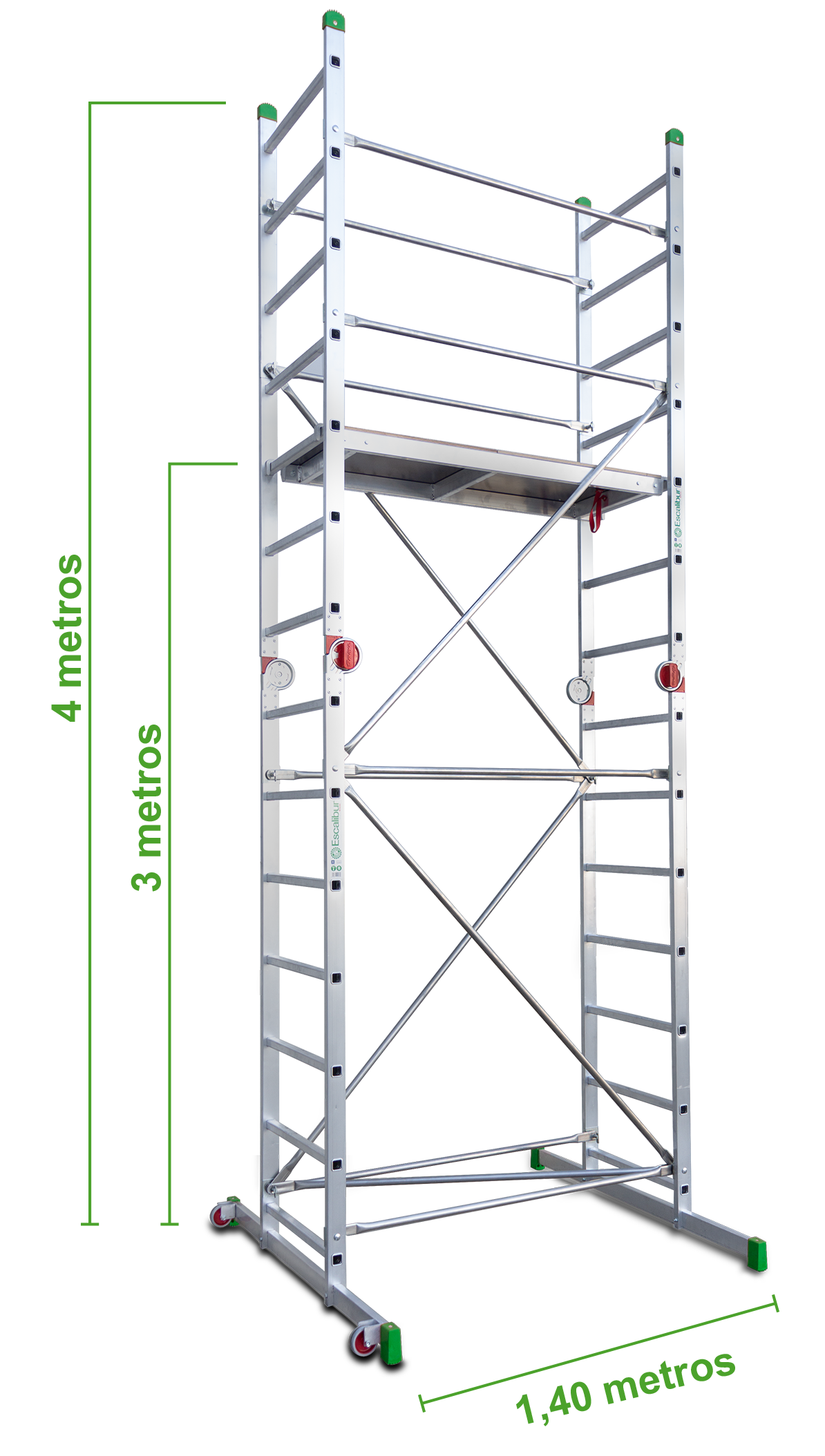 Andamio aluminio faraone 5 m