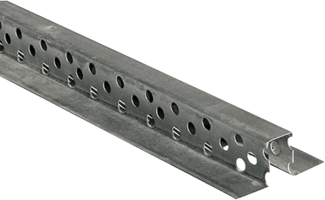 Rastrel perforado omega tejas 6x250 cm