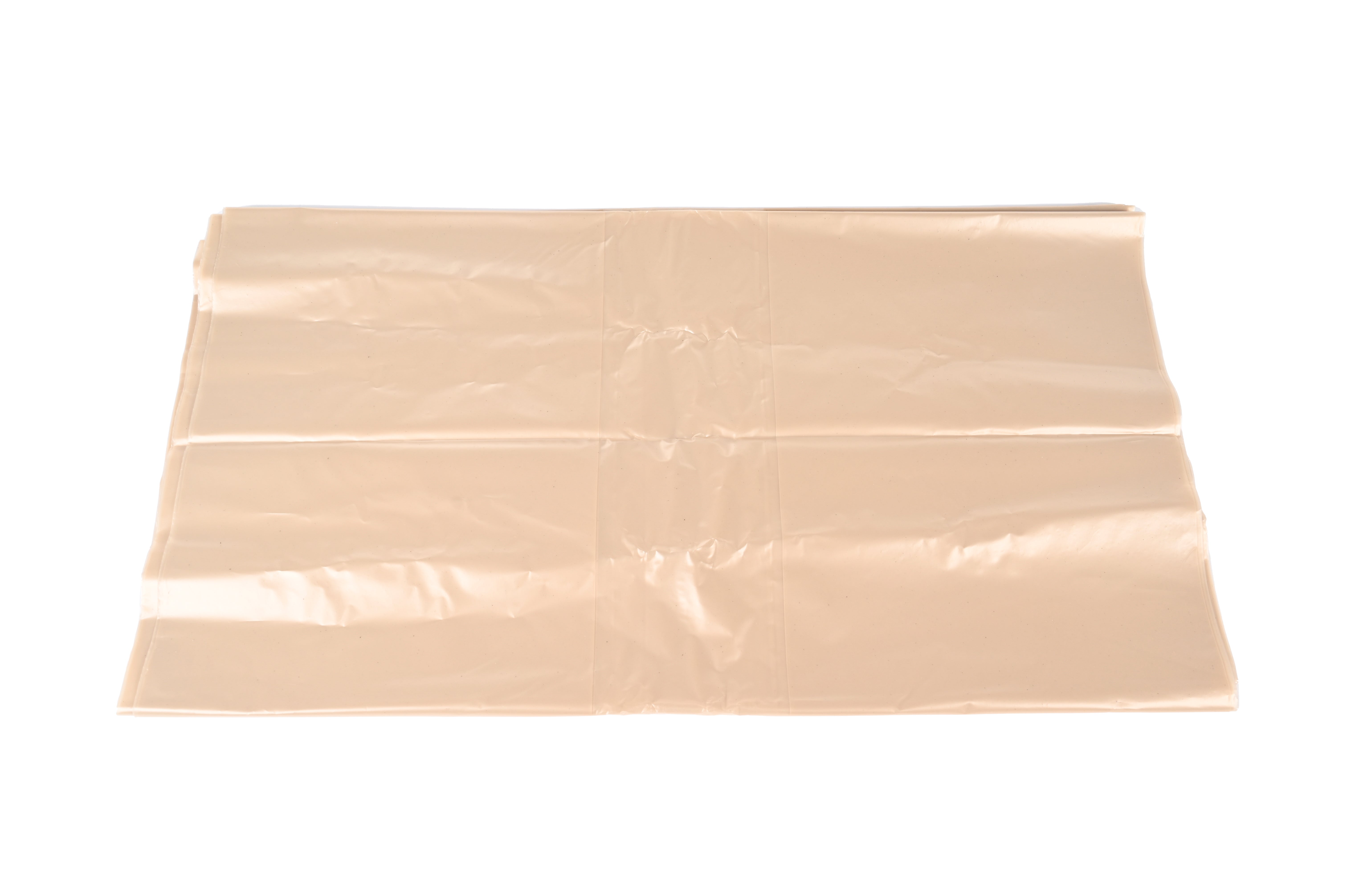 Lona de plástico transparente para cubrir materiales y herramientas de obras 4x10 m 0,1gr/m2