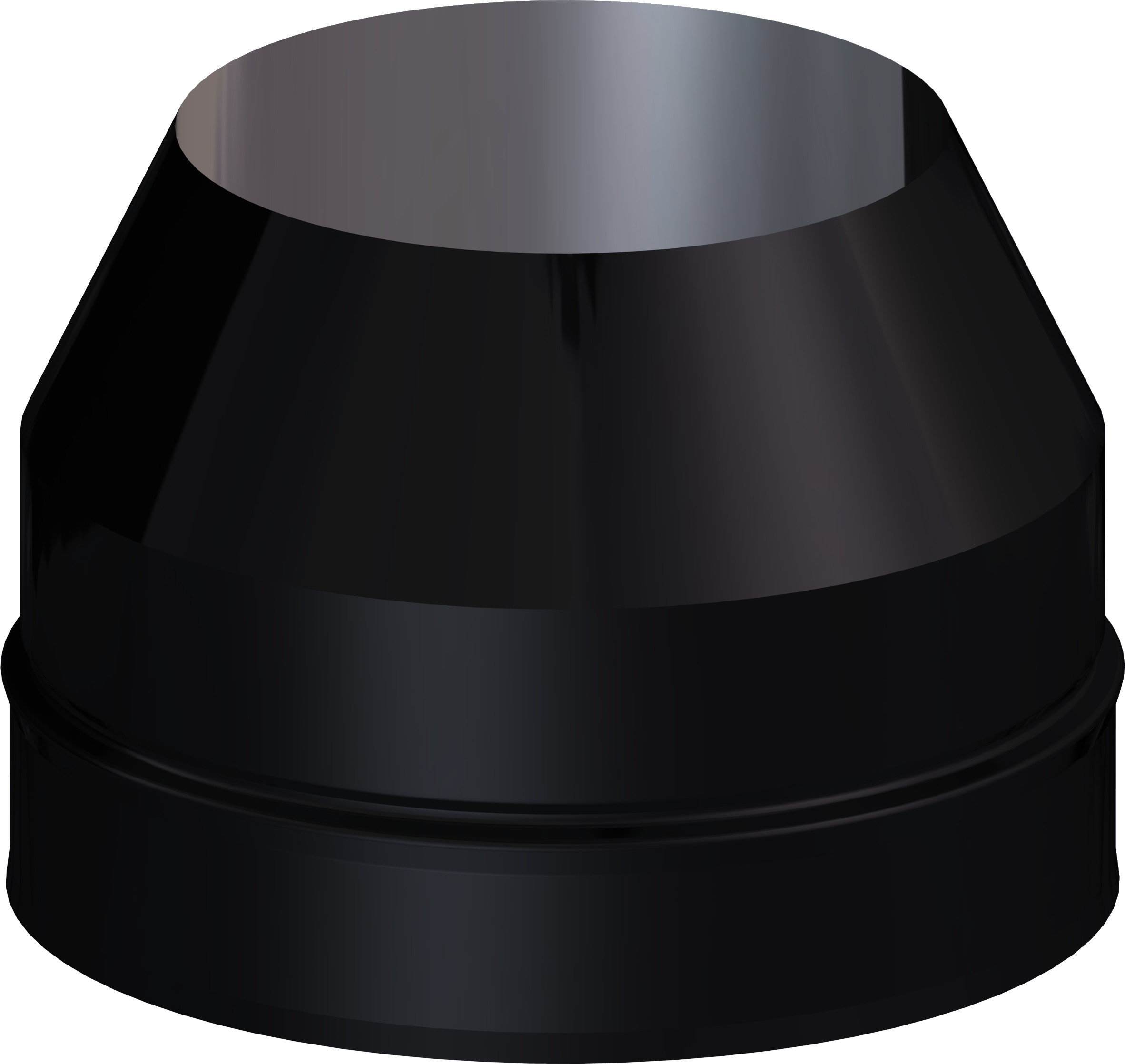 Salida libre dw black 316l/304 ø200