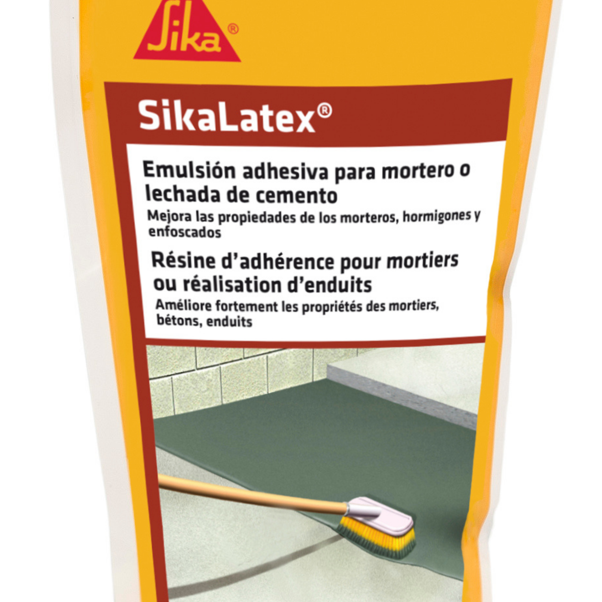 Emulsión adhesiva para mortero Sikalatex 0,5 kg - 3