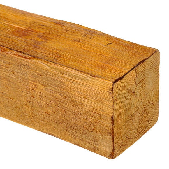 Viga en color roble miel de 10 cm x 10 cm x 2 m