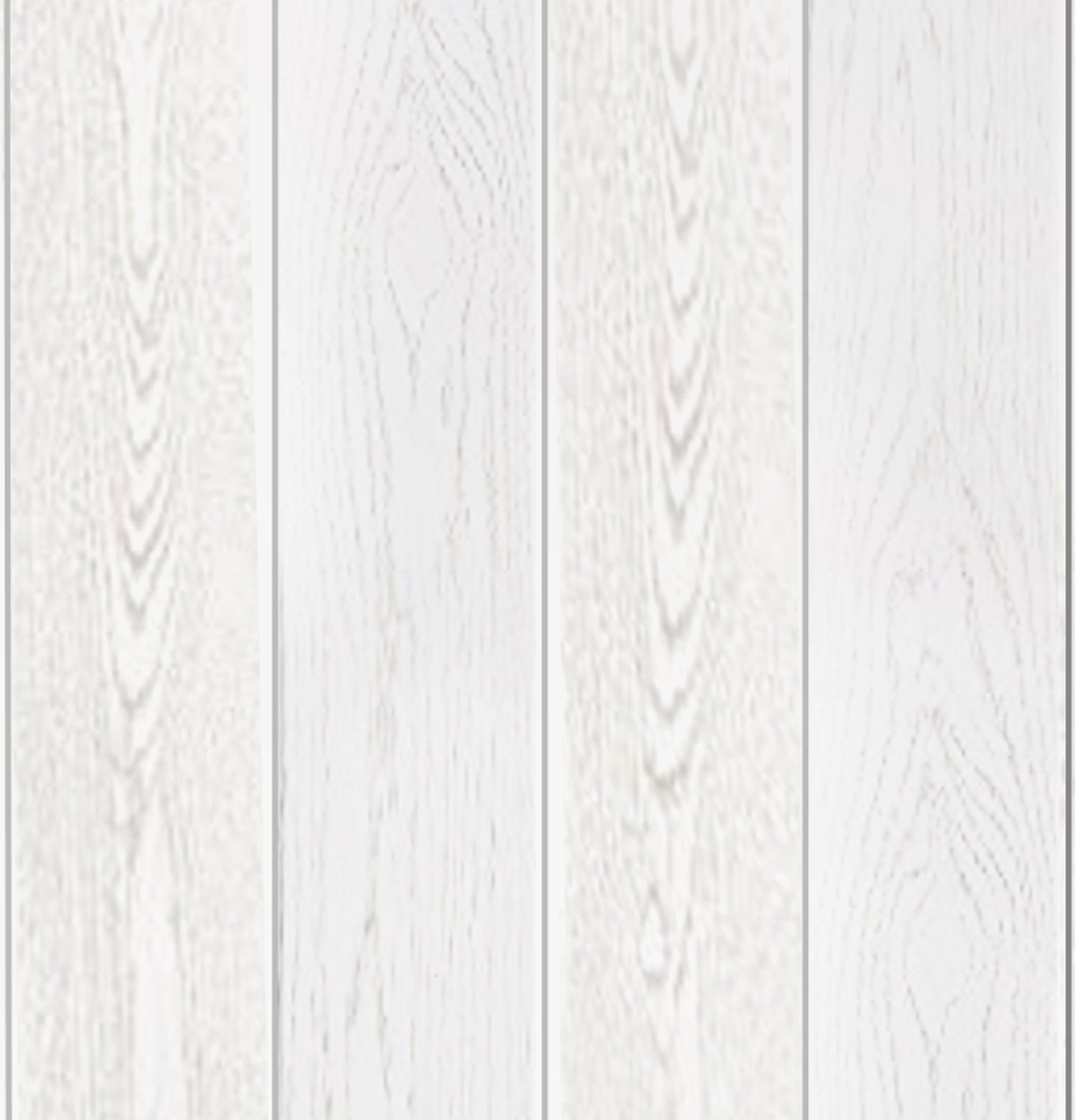 Revestimento de parede em MDF freixo branco 260x15cm - 2