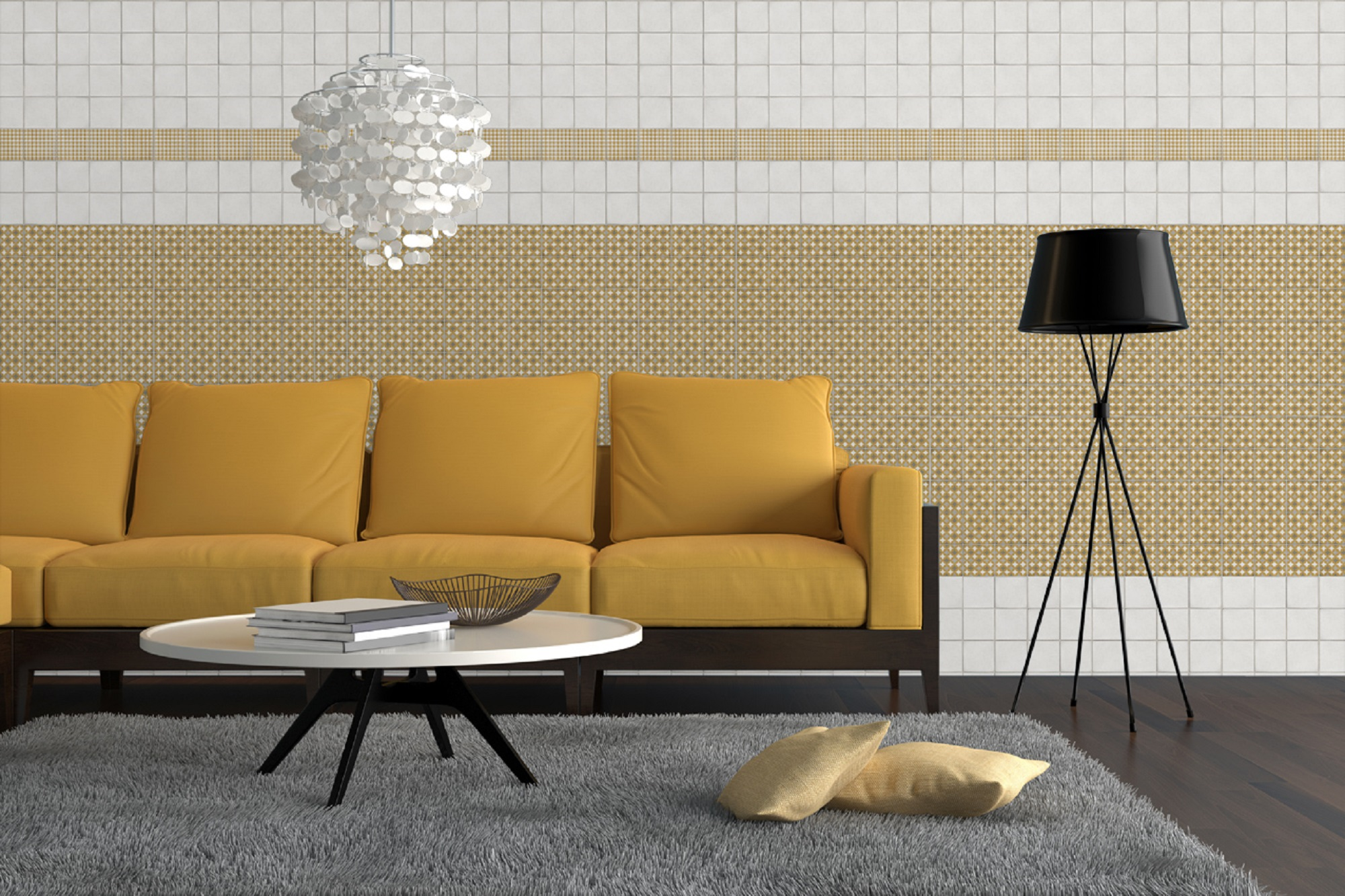 Revestimiento de pared de PVC Element 3D GROSFILLEX Minos 37.5x0.8x260 cm - 3