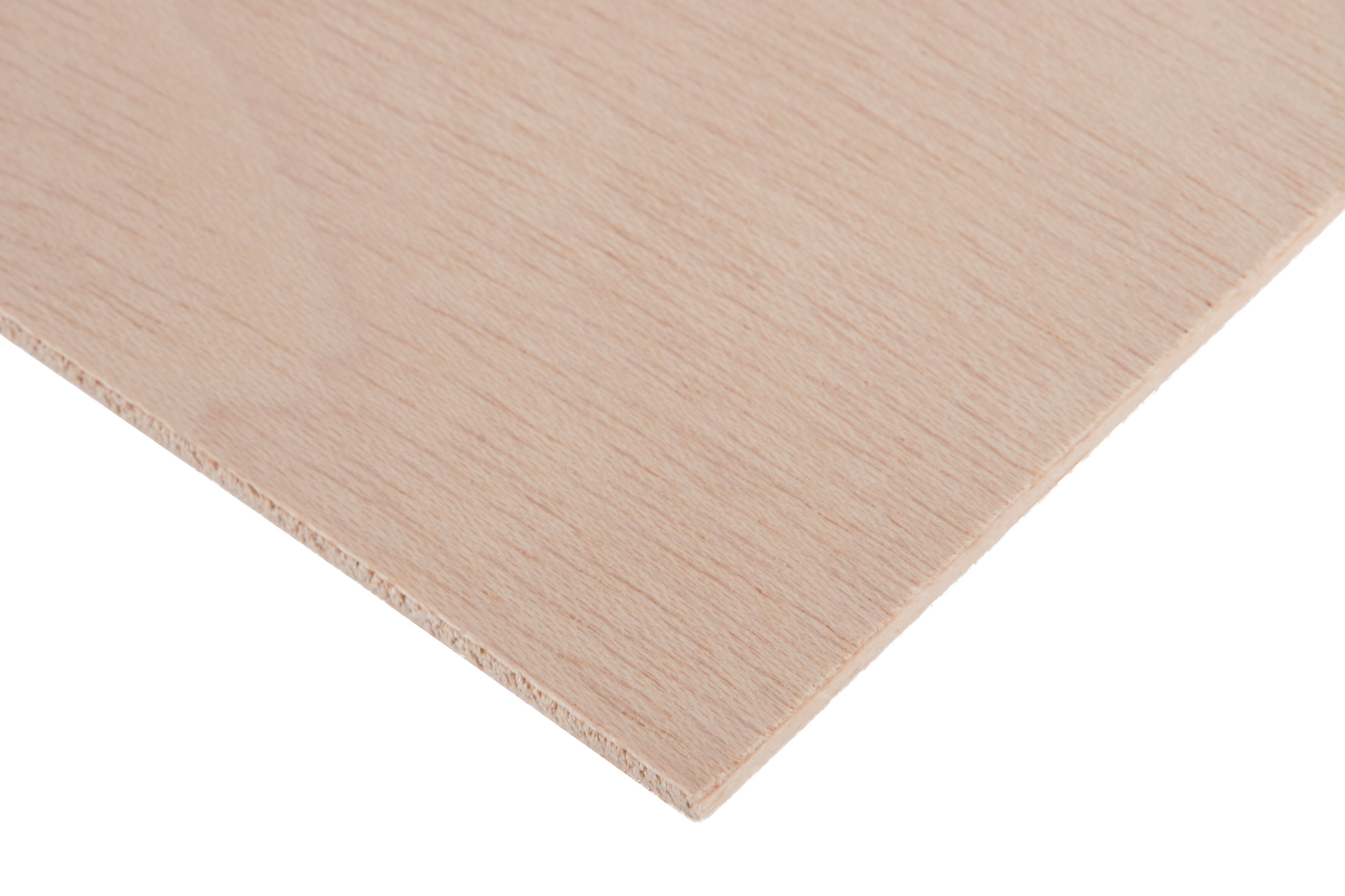 Tablero de contrachapado crudo 40x80x0,5 cm (anchoxaltoxgrosor) - 4