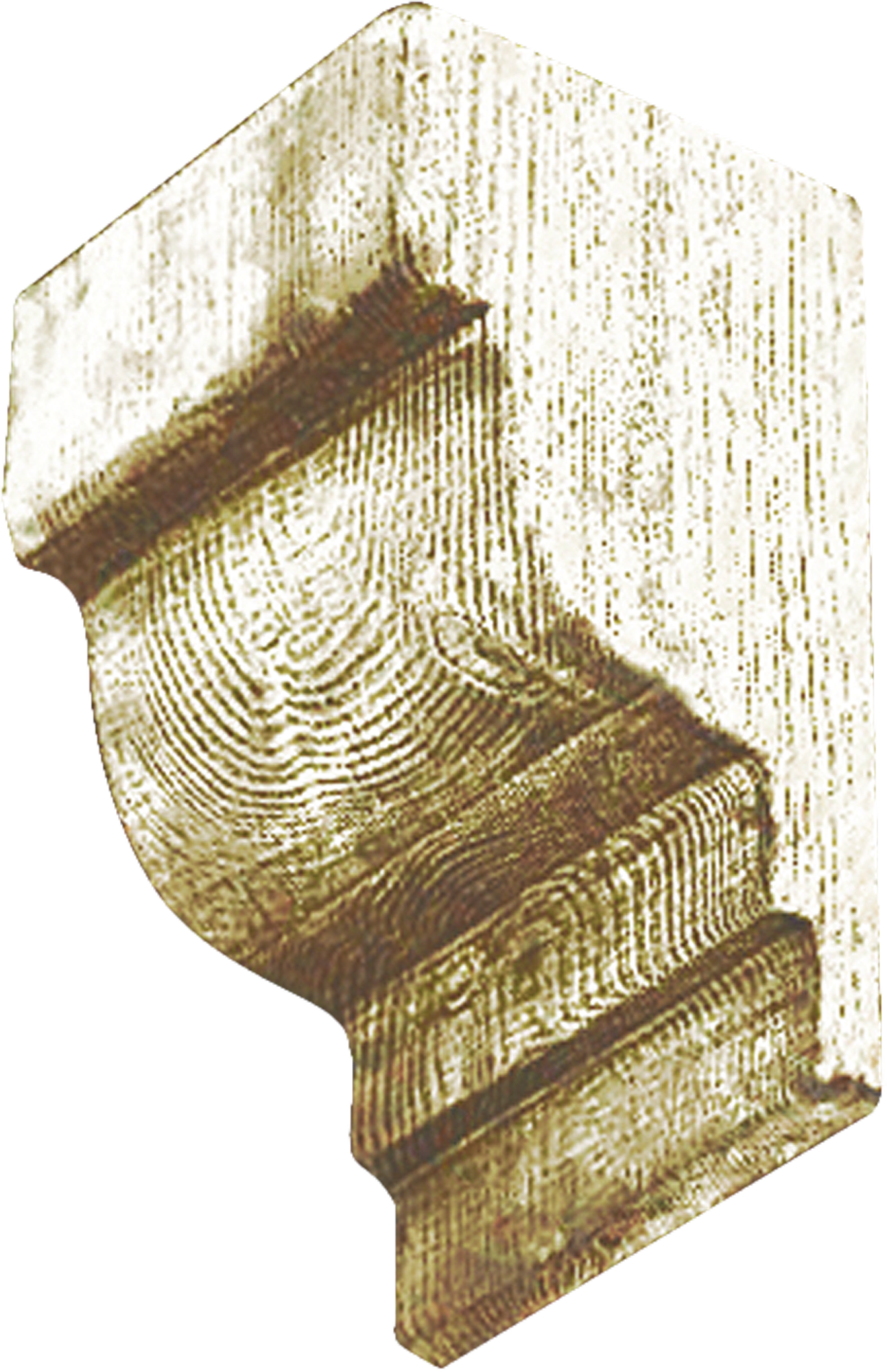 Ménsula nogal de 14.5x6.5x11 cm