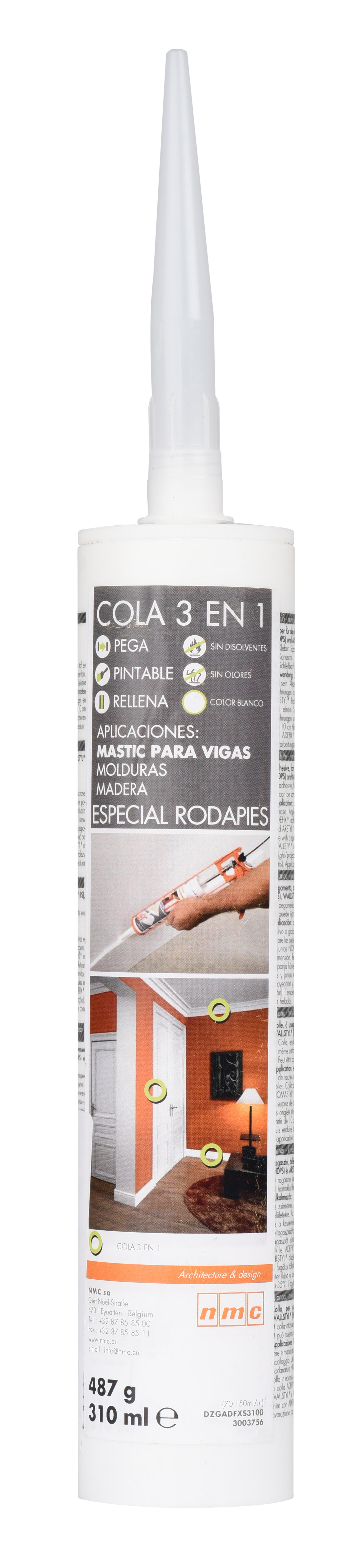 Masilla NMC adhesiva y de relleno 310 ml - 2