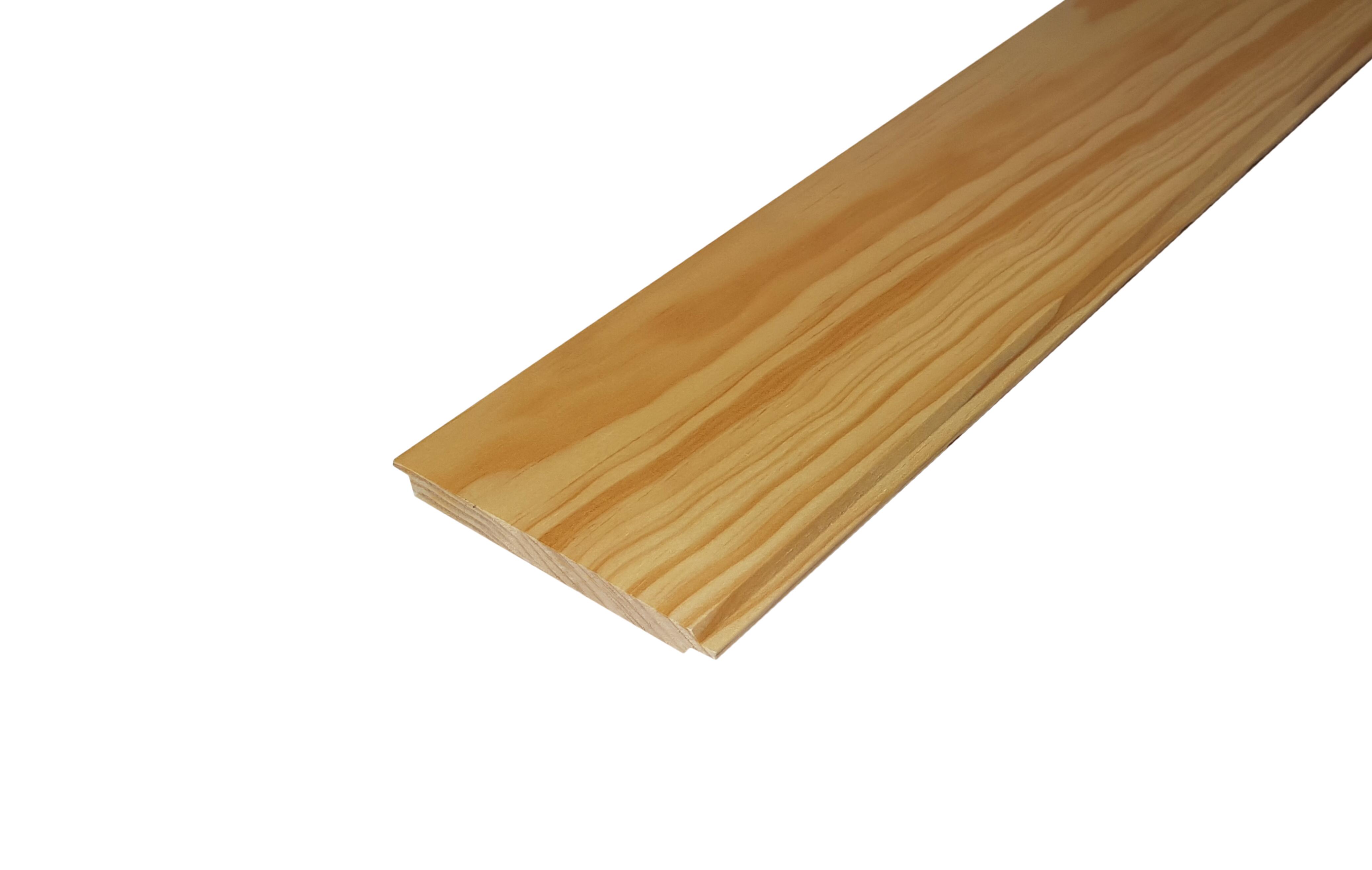 Revestimiento de pared de MADERA de pino natural con nudos de 190x9.5 cm - 4