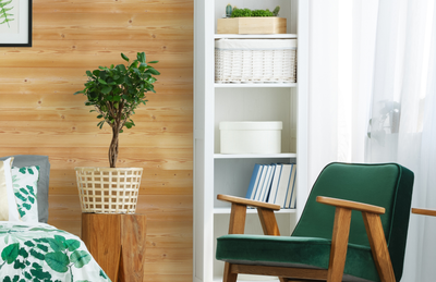 Ideas geniales para decorar las paredes con un friso de madera