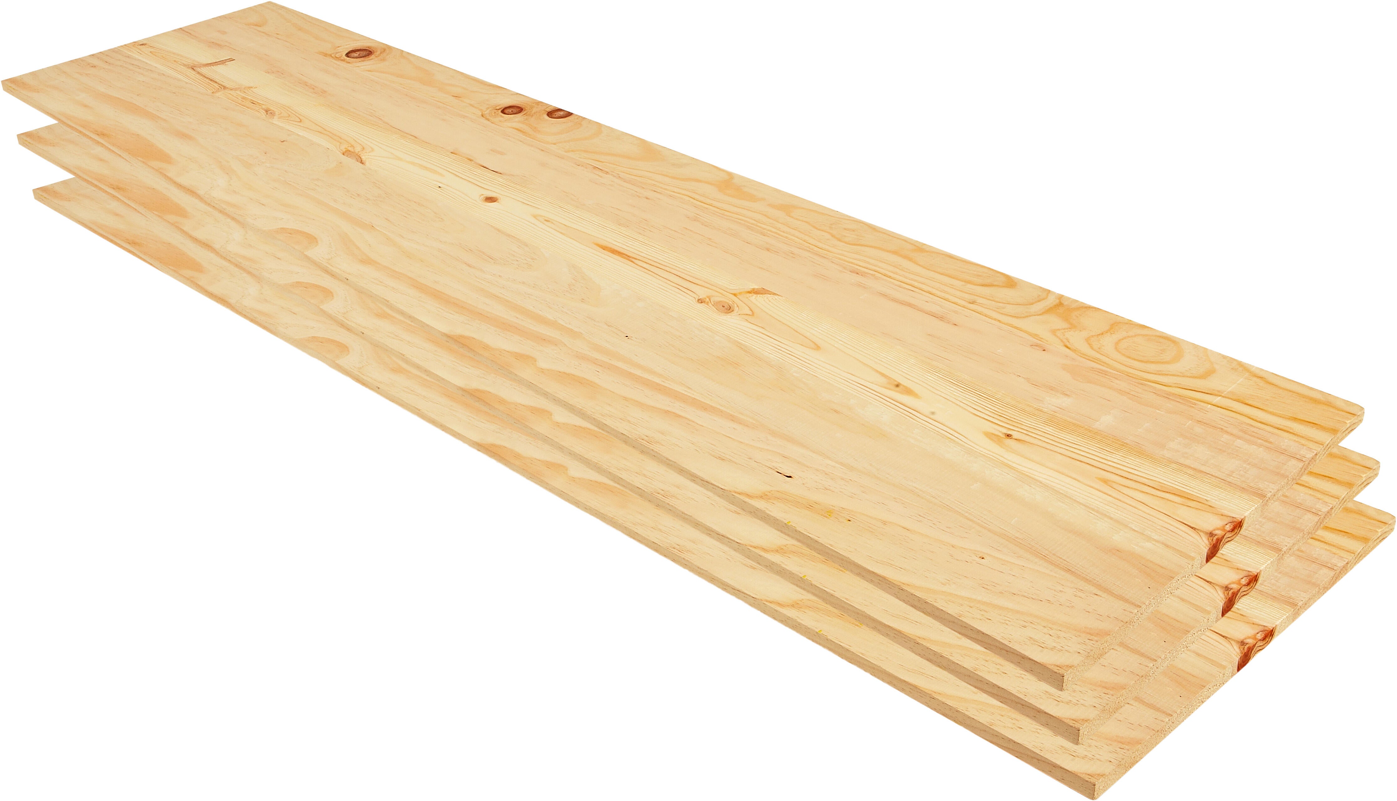 Tablero madera Pino  de 50x200cm y 18mm de espesor - 8