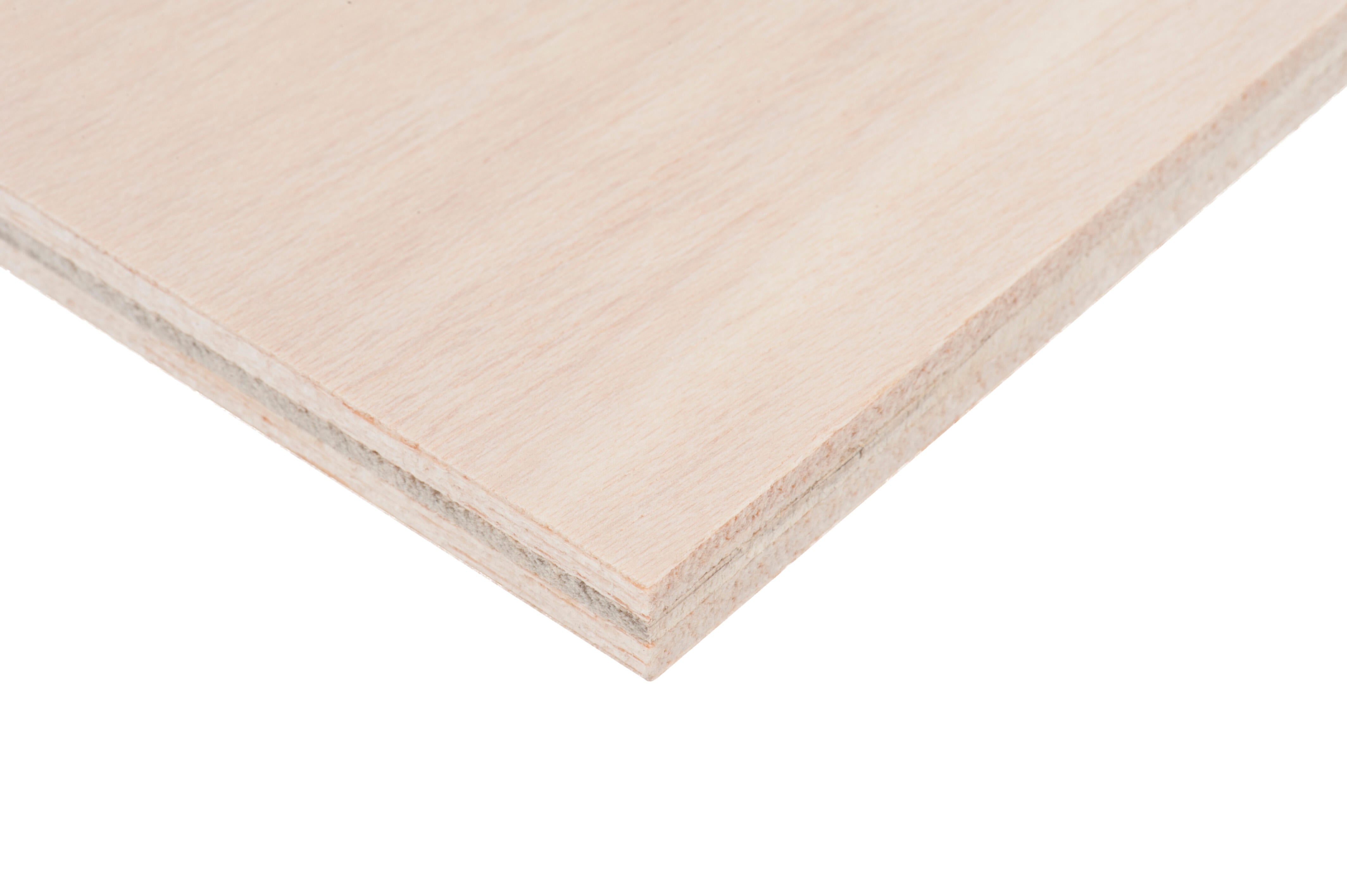 Tablero de contrachapado crudo 30x60x1 cm (anchoxaltoxgrosor)