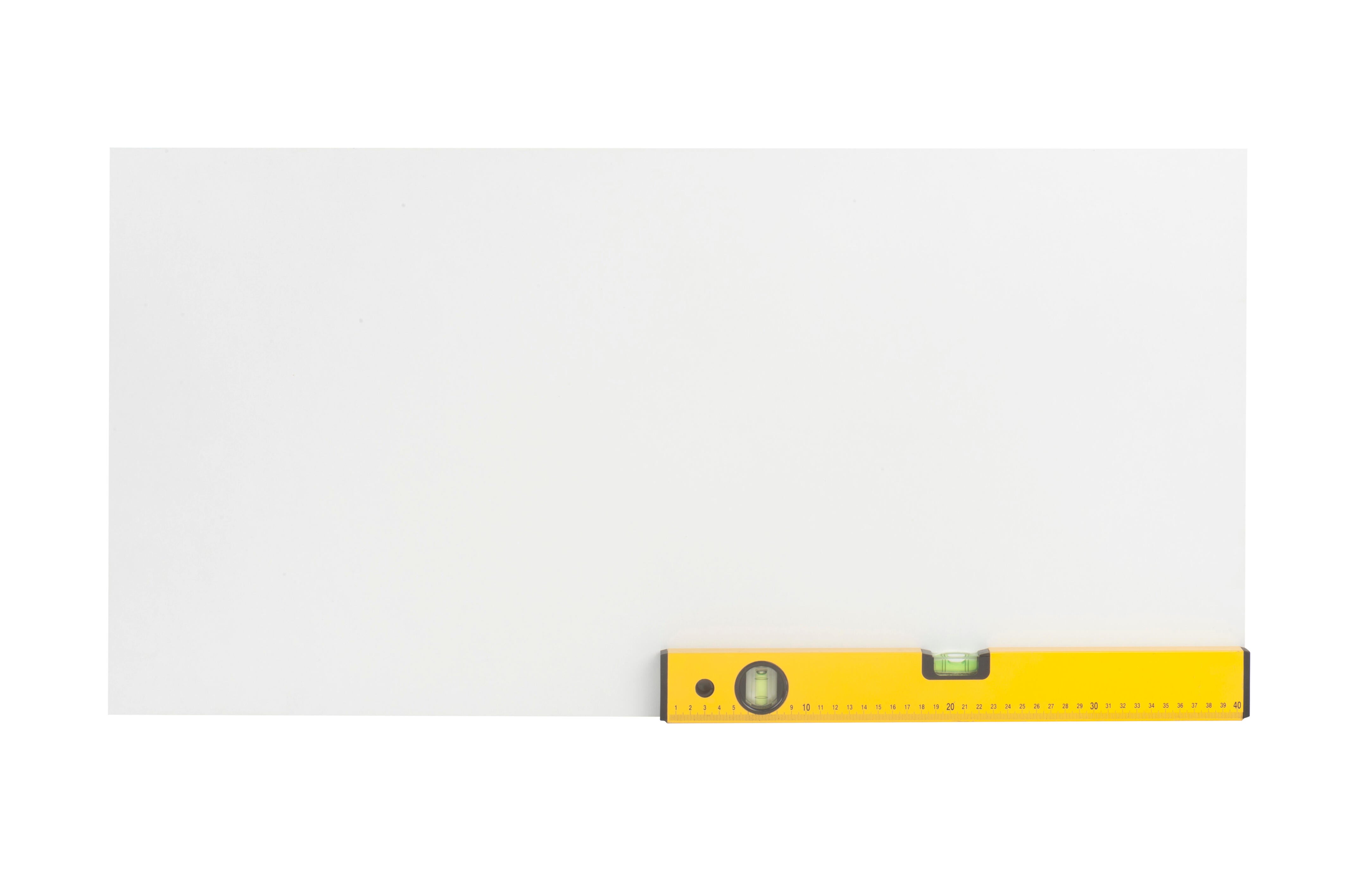 Tablero aglomerado en melamina blanco de 40x80x1,6 cm (anchoxaltoxgrosor) - 3