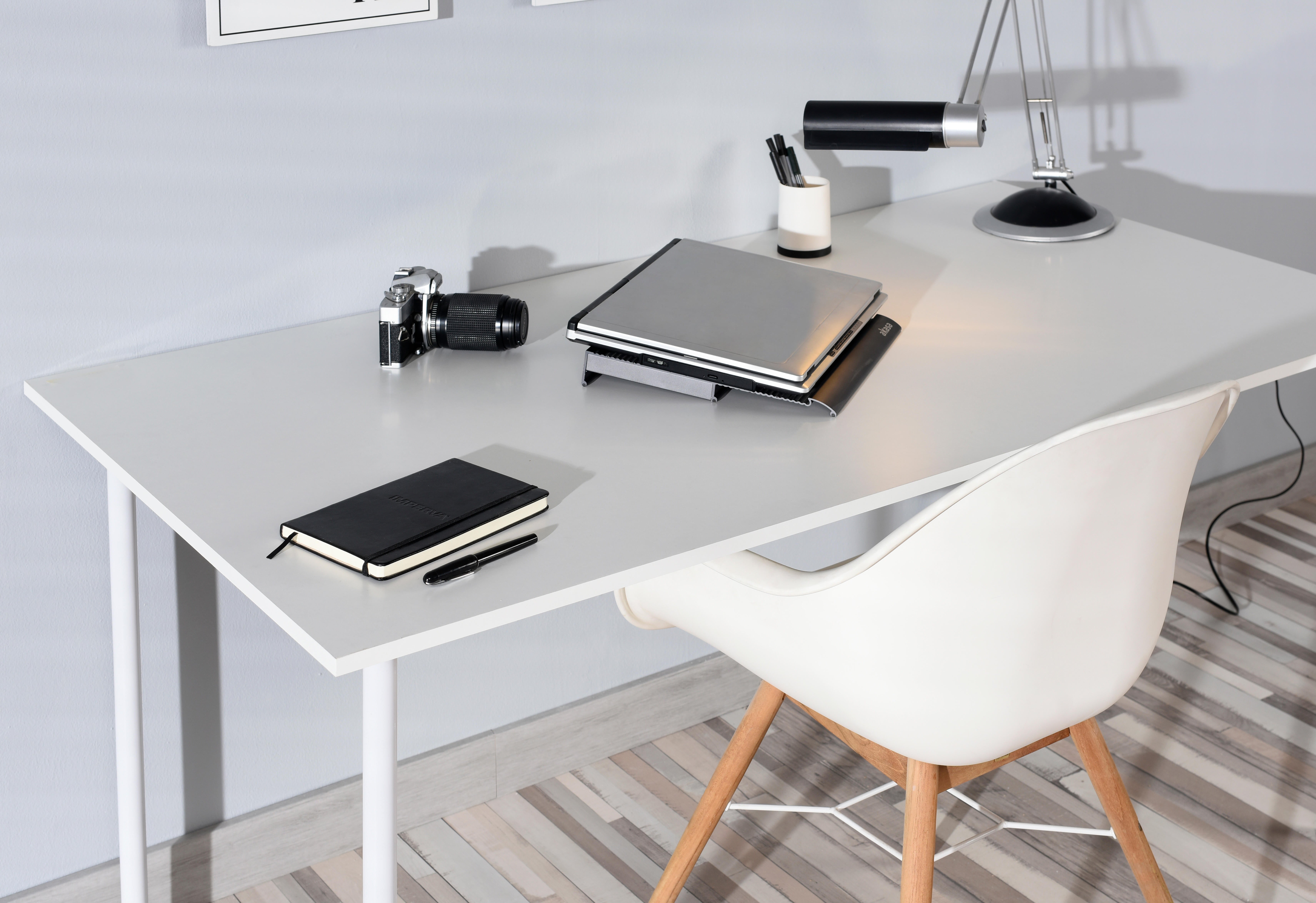 2 placa para pata en acero de 60x60 mm y carga max. de 30 kg, rosca M10 - 7