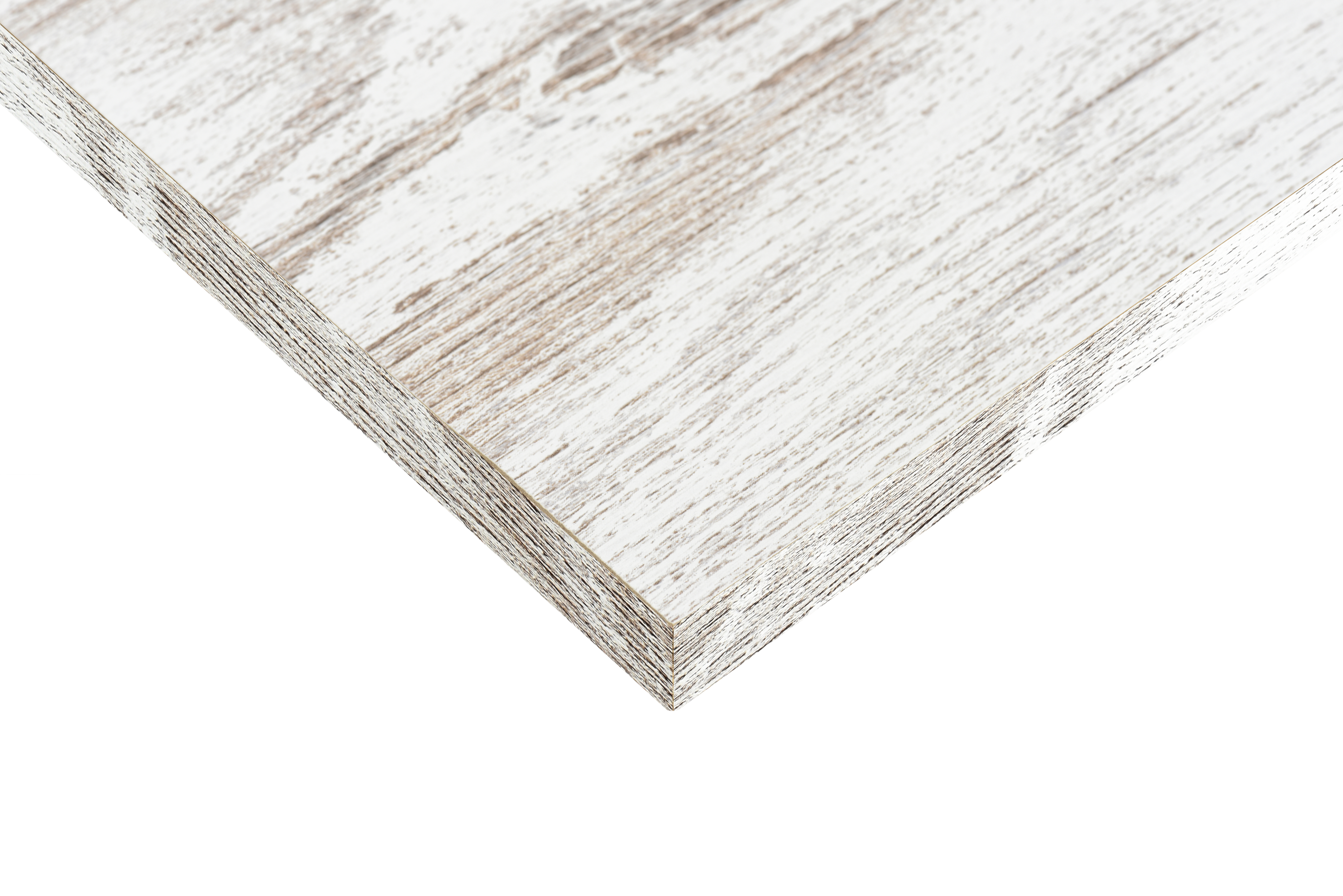 Tablero aglomerado blanco vintage 4 cantos de 39,7x80x1,6 cm (anchoxaltoxgrosor) - 6