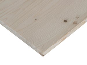 Tablero de madera Butternut - 3/4 x 6 (2 piezas) (3/4 x 6 x 12)