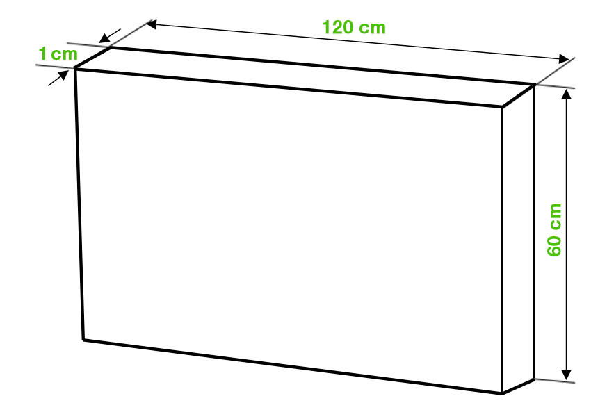 Placa de melamina BRANCO LISO 1200X600X10MM - 5
