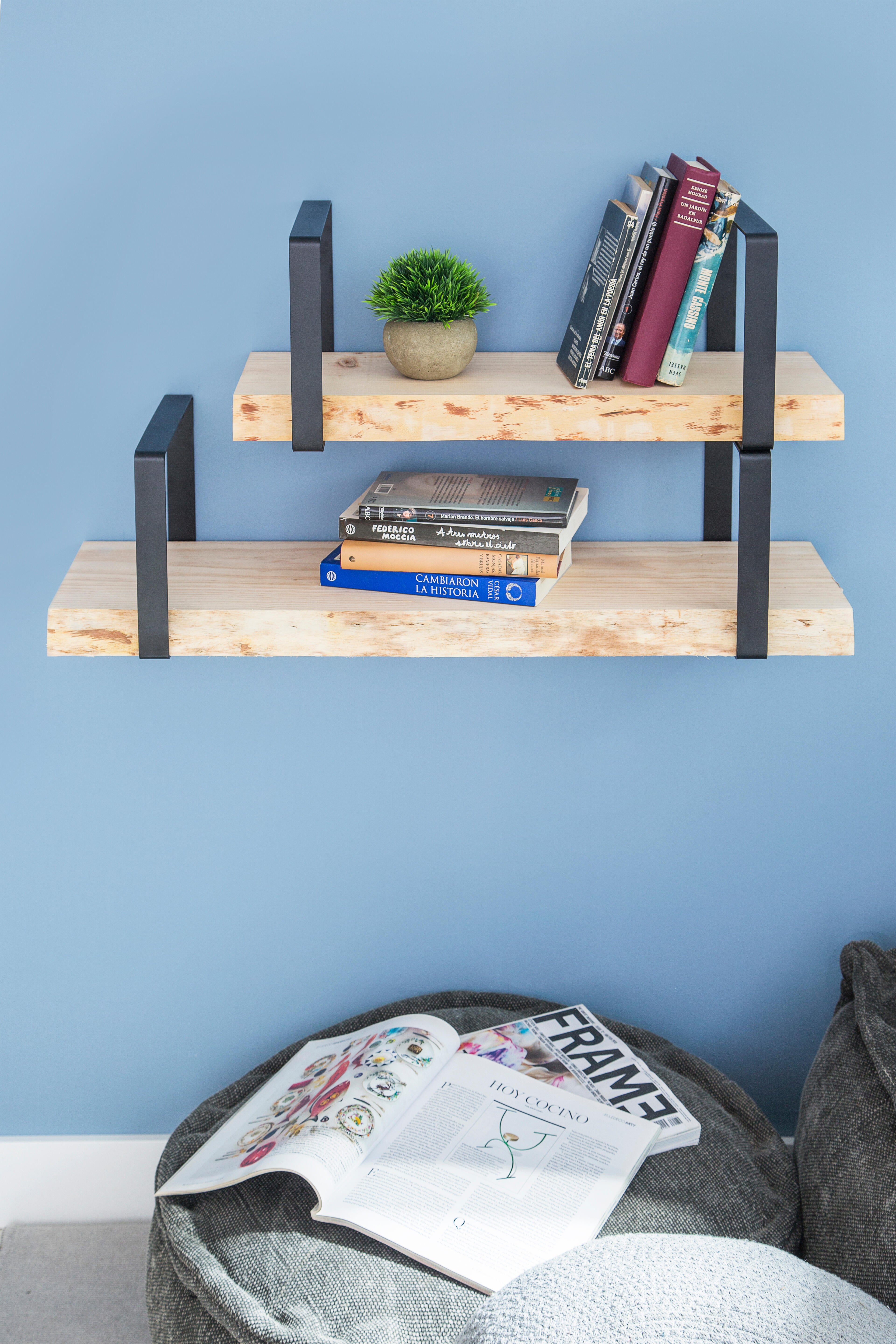 Tablero macizo de pino 20/25x80x4 cm tarugo 1 lado bruto - 25