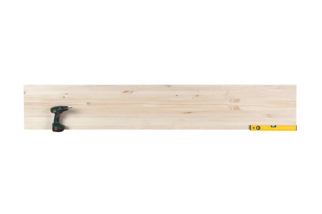 Tablero macizo de pino de 40x240x2,8 cm
