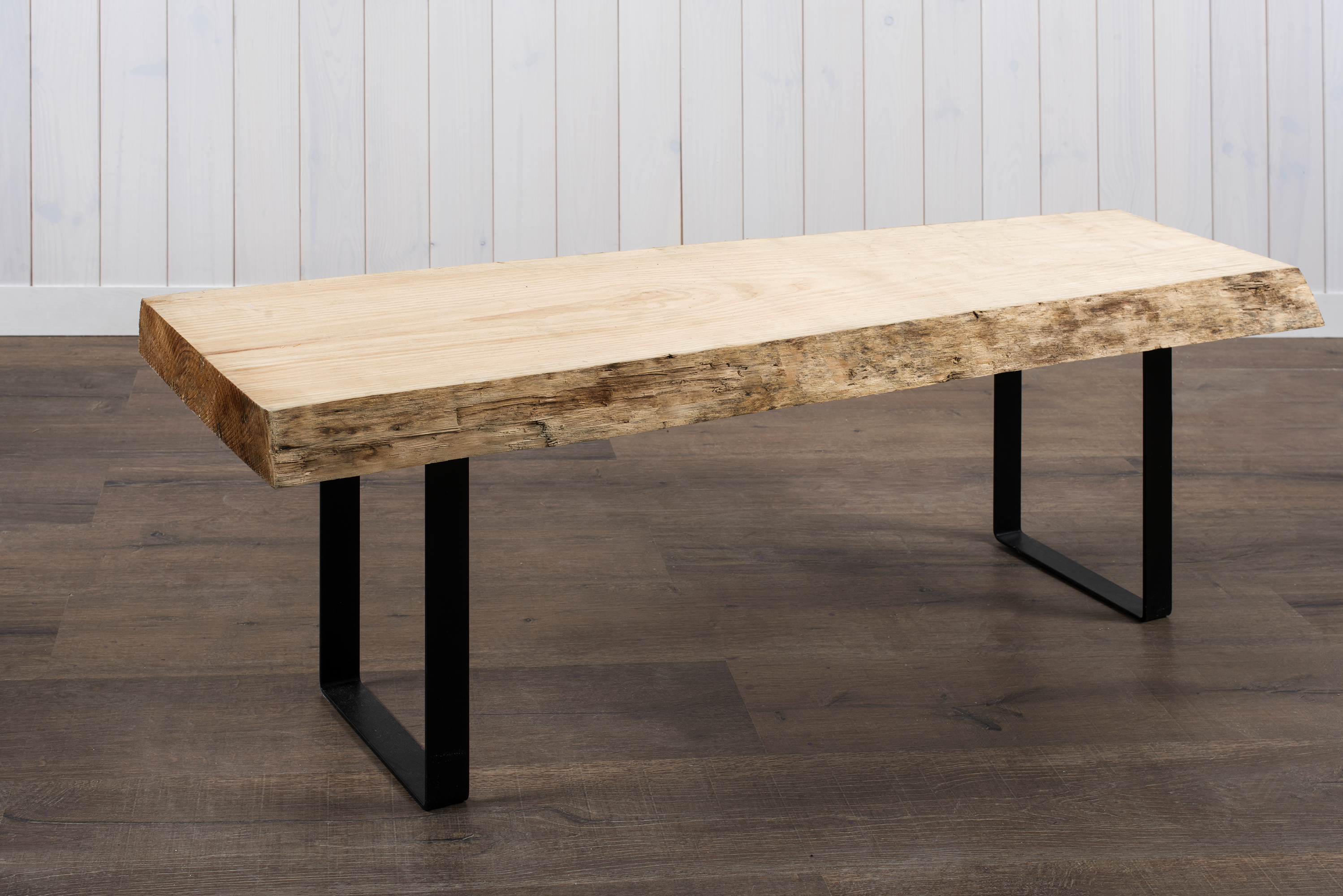 Tablero macizo de pino 20/25x80x4 cm tarugo 1 lado bruto - 10