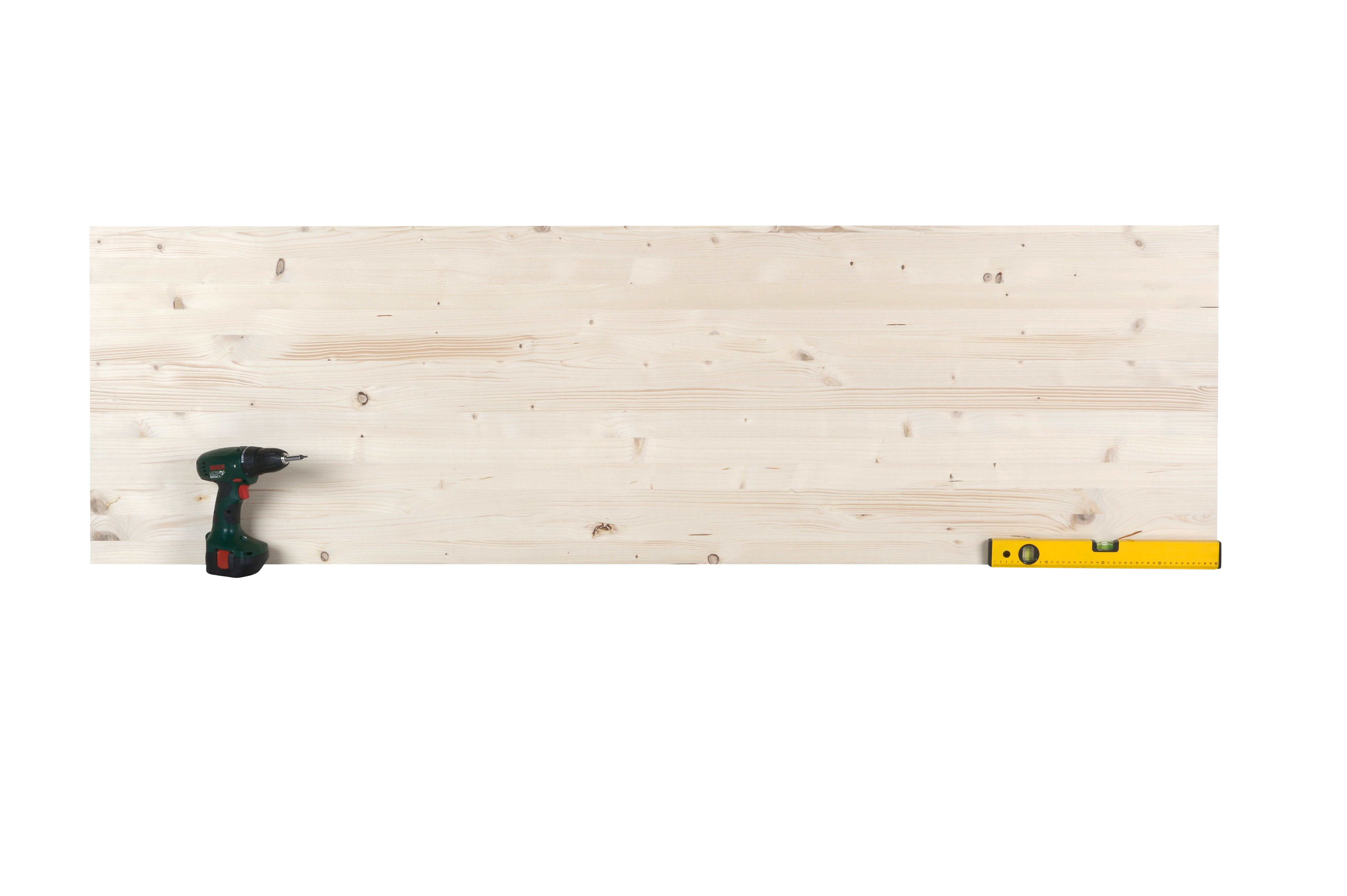 Tablero macizo de abeto de 60x200x1,8 cm - 5