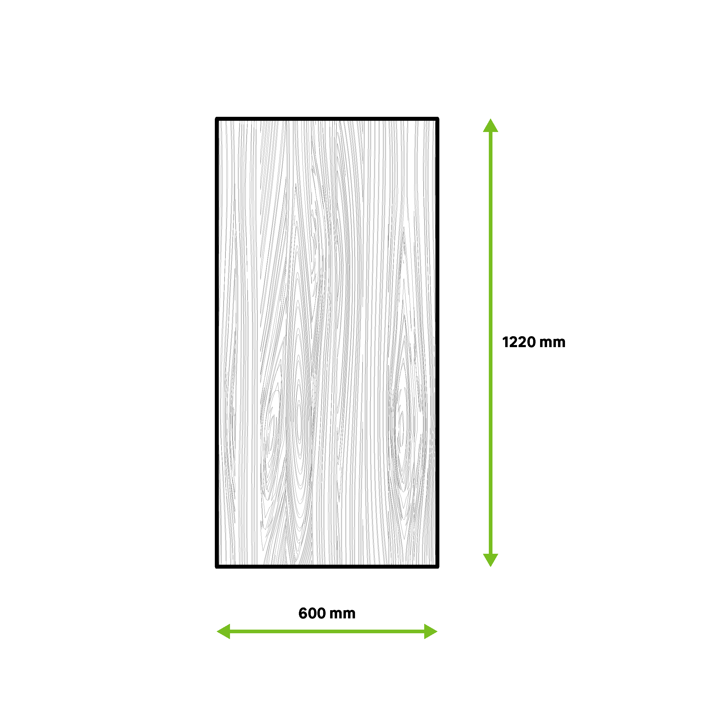 Placa de contraplacado 1200X600X10MM - 4