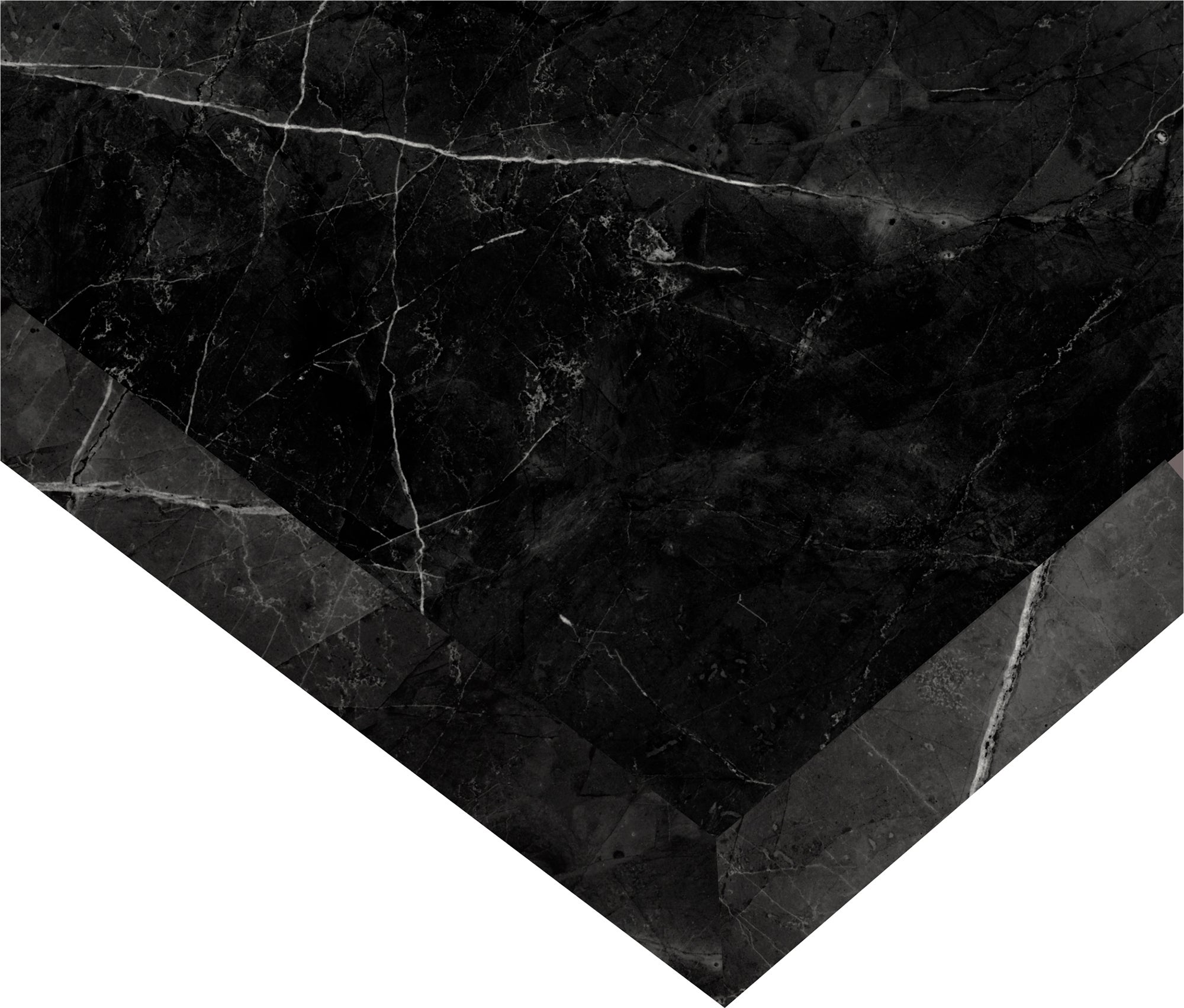 Tapa mesa aglomerado color mármol hades de 140x68.5x2.5cm (altoxanchoxgrosor)