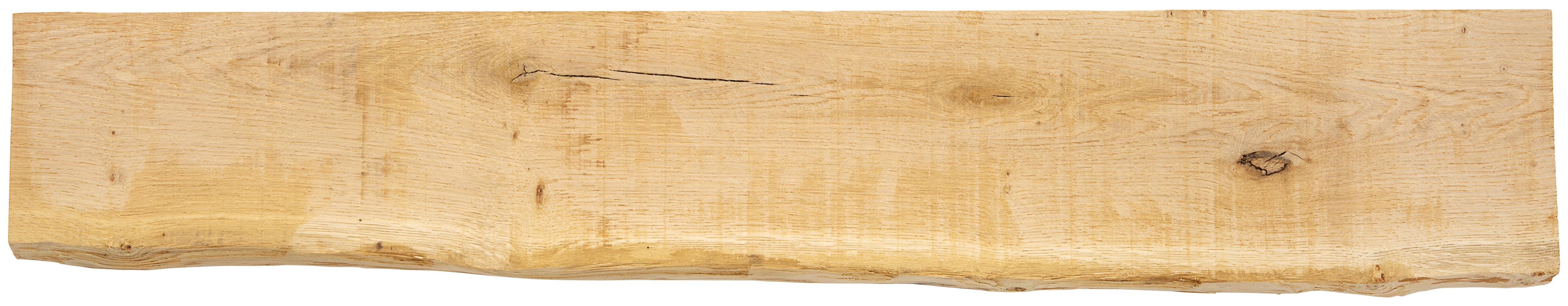 Estante roble macizo tarugo 18.5x90x3 cm