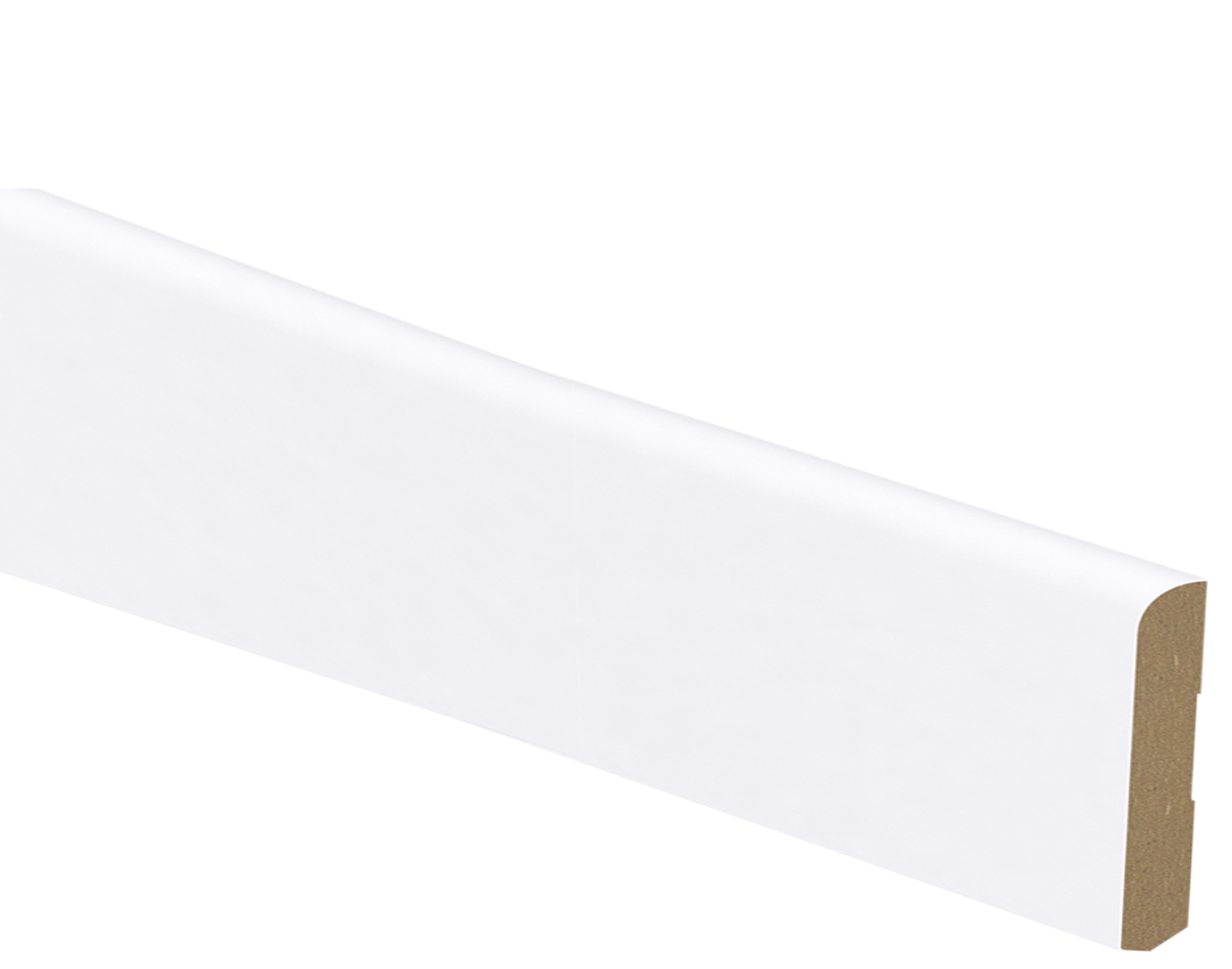 Rodapé MDF branco 9x70x2430 mm - 2