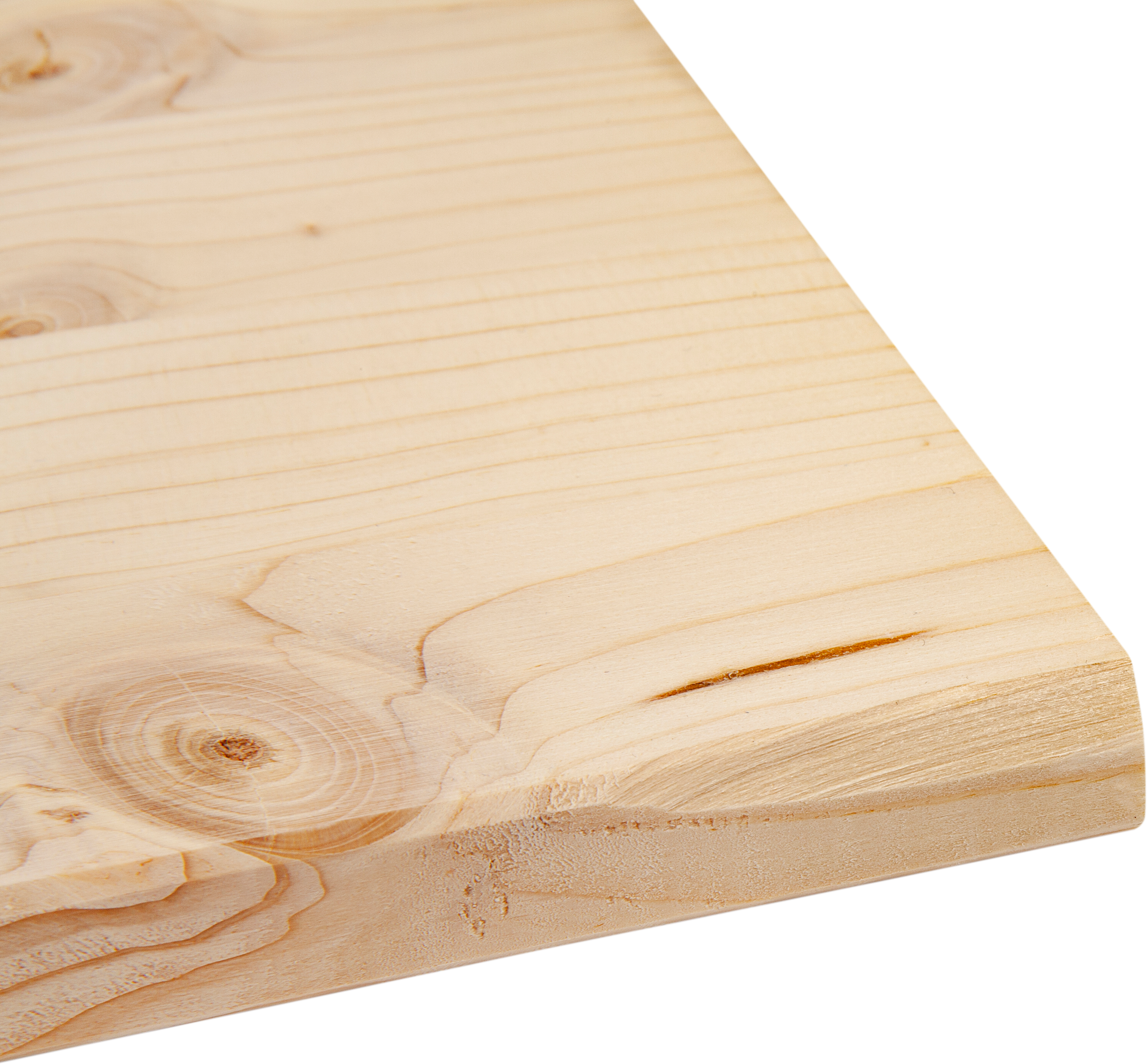 Painel de madeira maciça CASQUINHA BRANCA 1200X400X18MM - 6