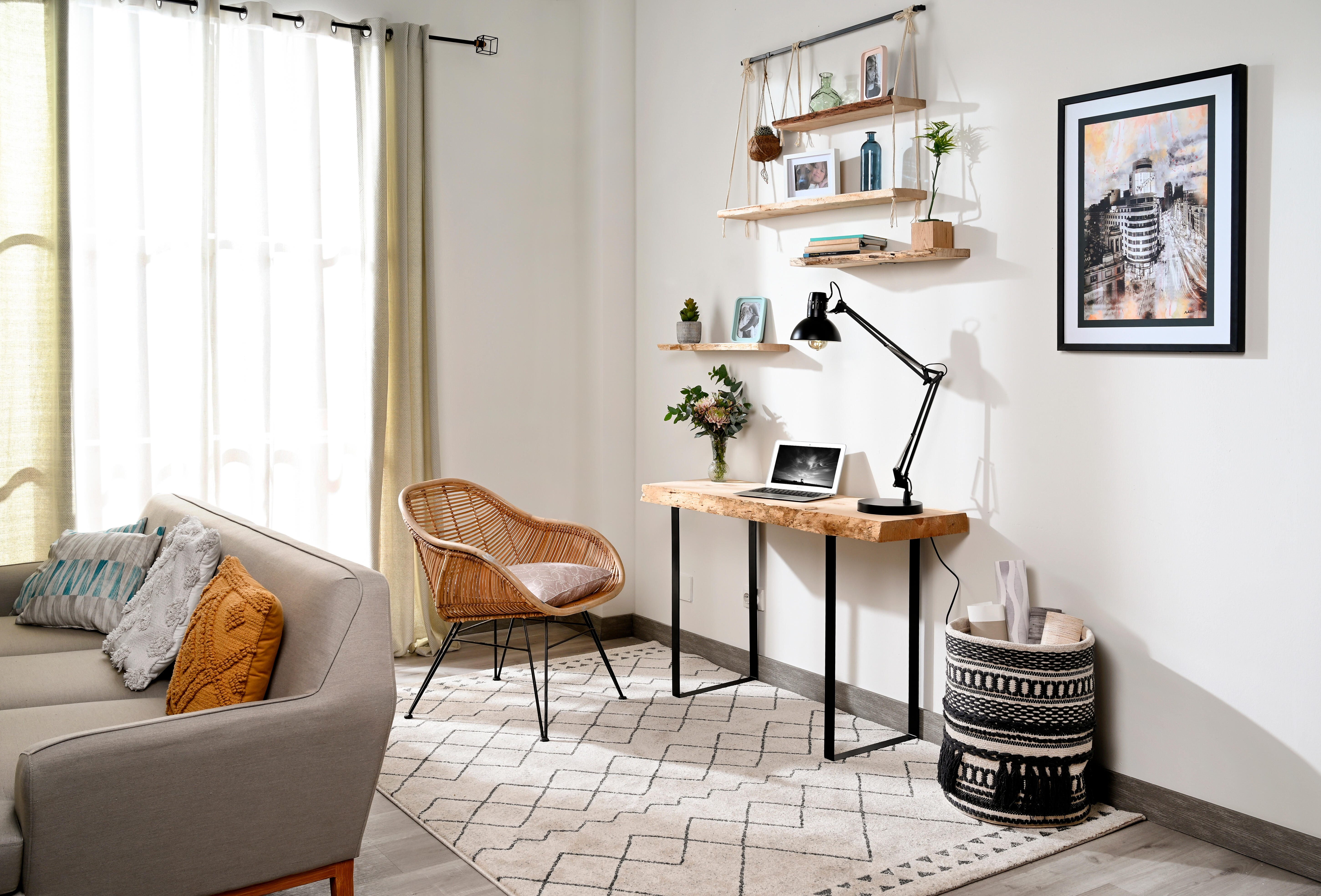 Painel de madeira maciça PINHO BRUTO 1200X300X60MM - 4