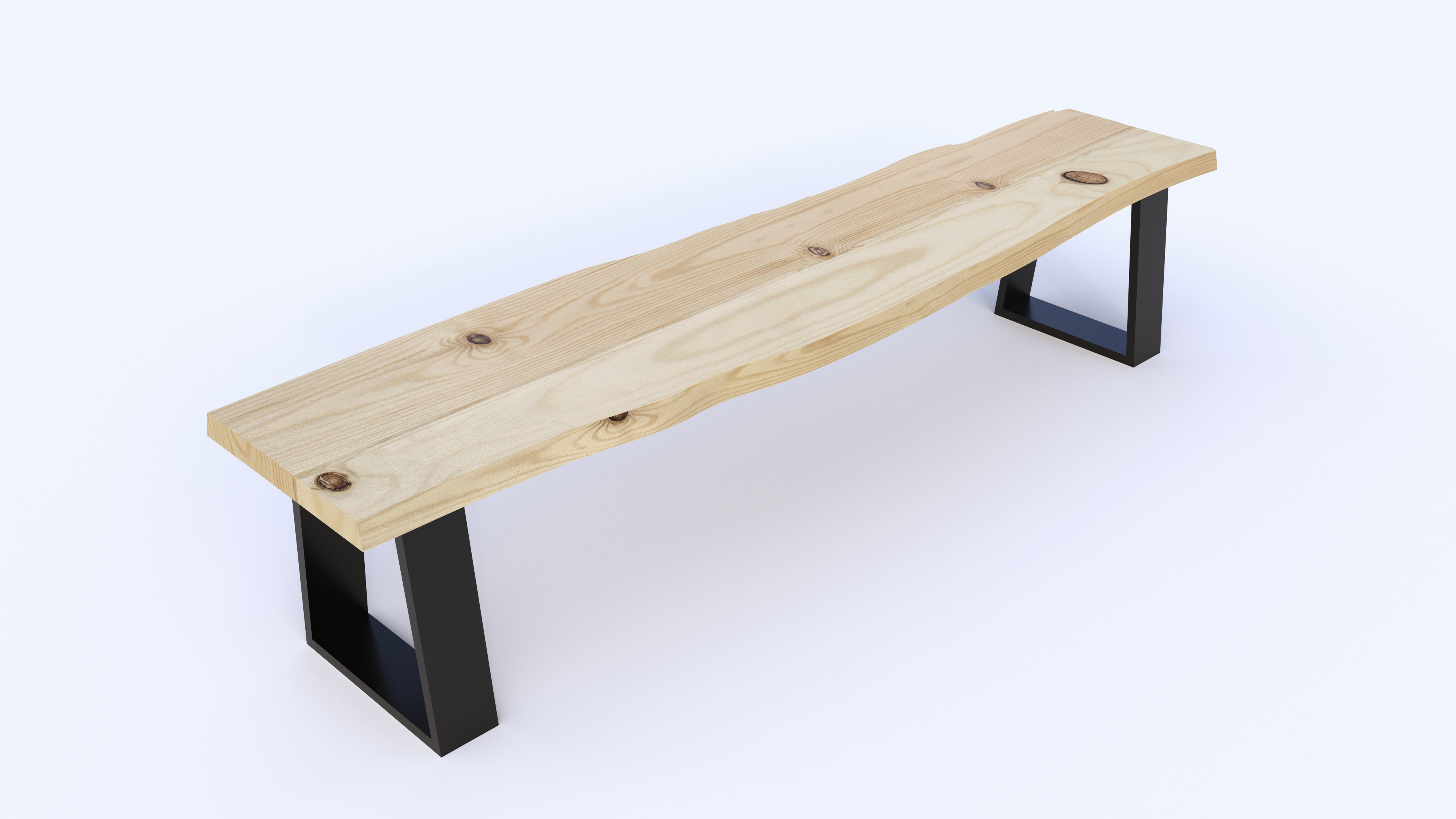Tablero madera pino de 37.5x160cm y 40mm de espesor
