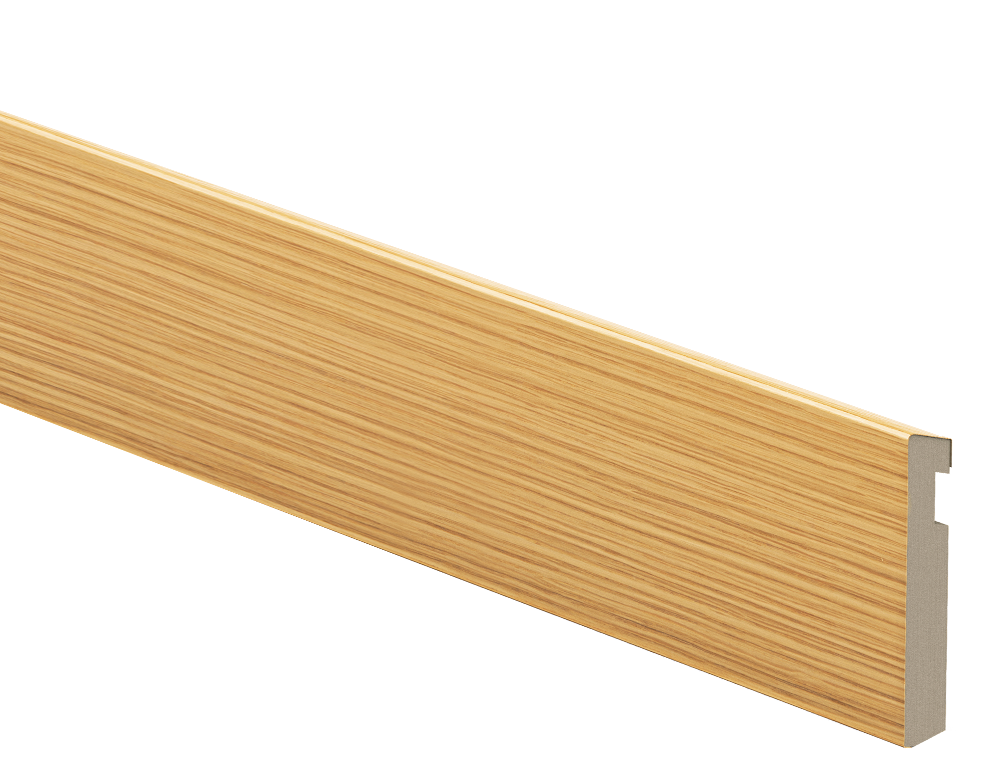 Rodapié  de mdf de 244x9cm roble - 2