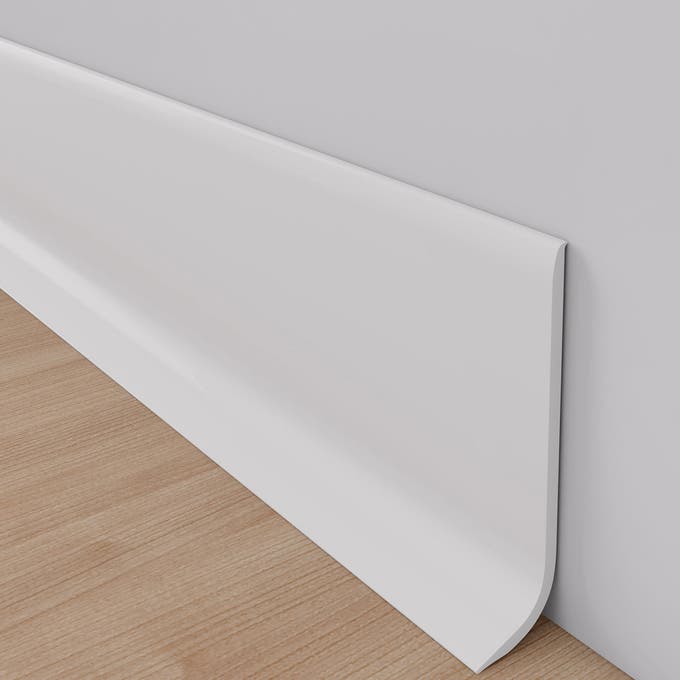rodapié de PVC