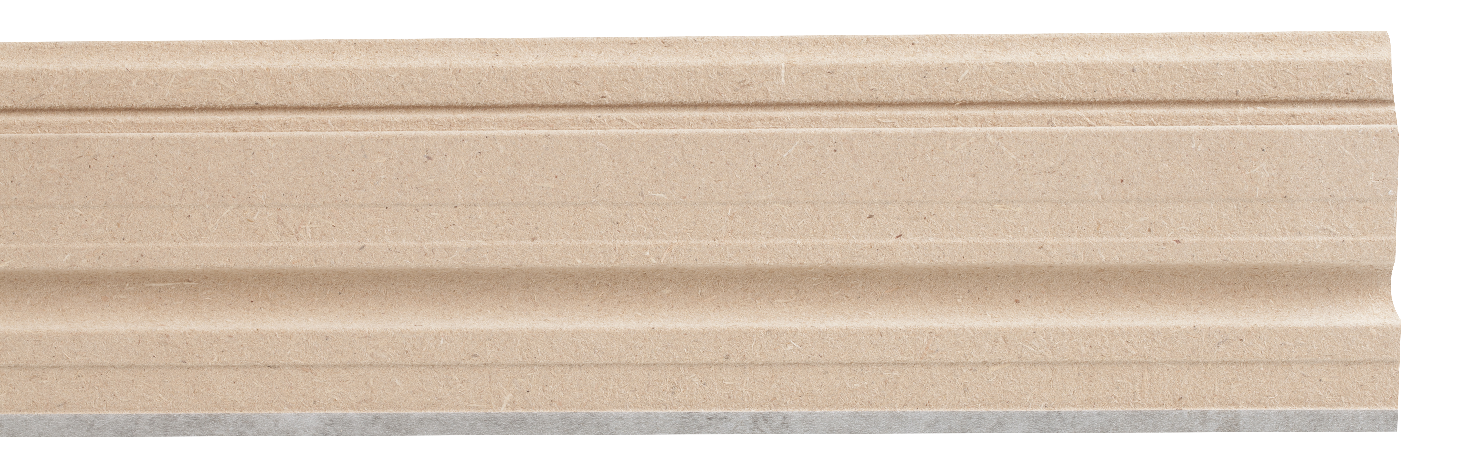 Rodapé MDF bege mate 15x80x2400 mm Artens MOD055 - 3