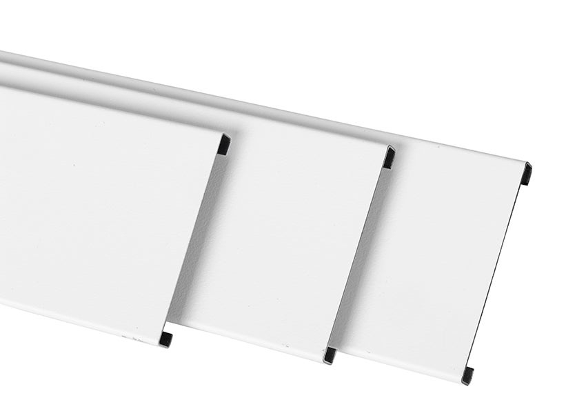 Kit de 2 jambas de PVC color blanco de 7x220x0,8 cm - 2