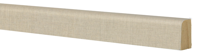 Liston de MDF melamina lino 25x15 mm x 2,43 m (ancho x grueso x largo)